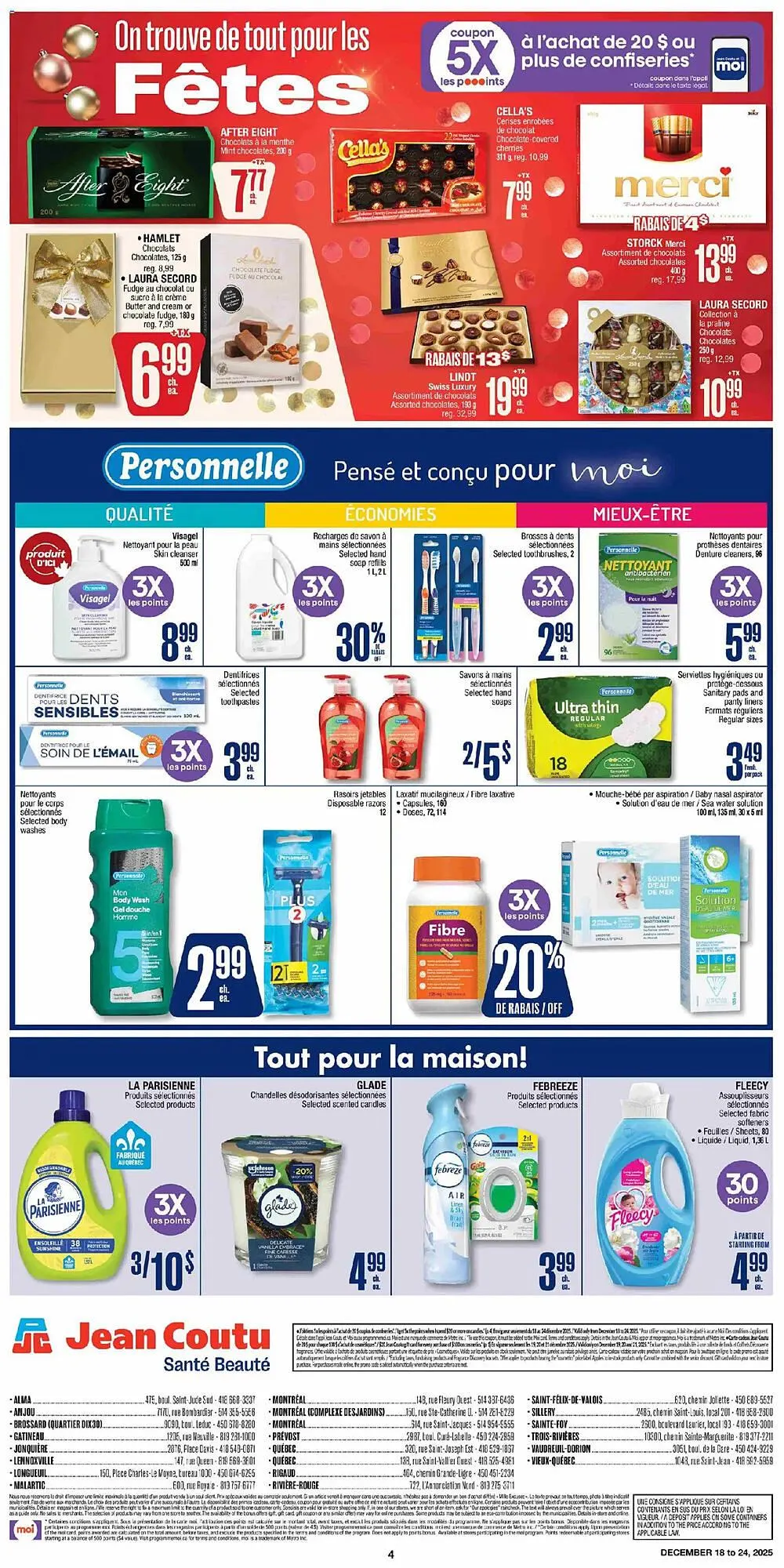 Jean Coutu flyer from December 18 to December 24 2025 - flyer page 4
