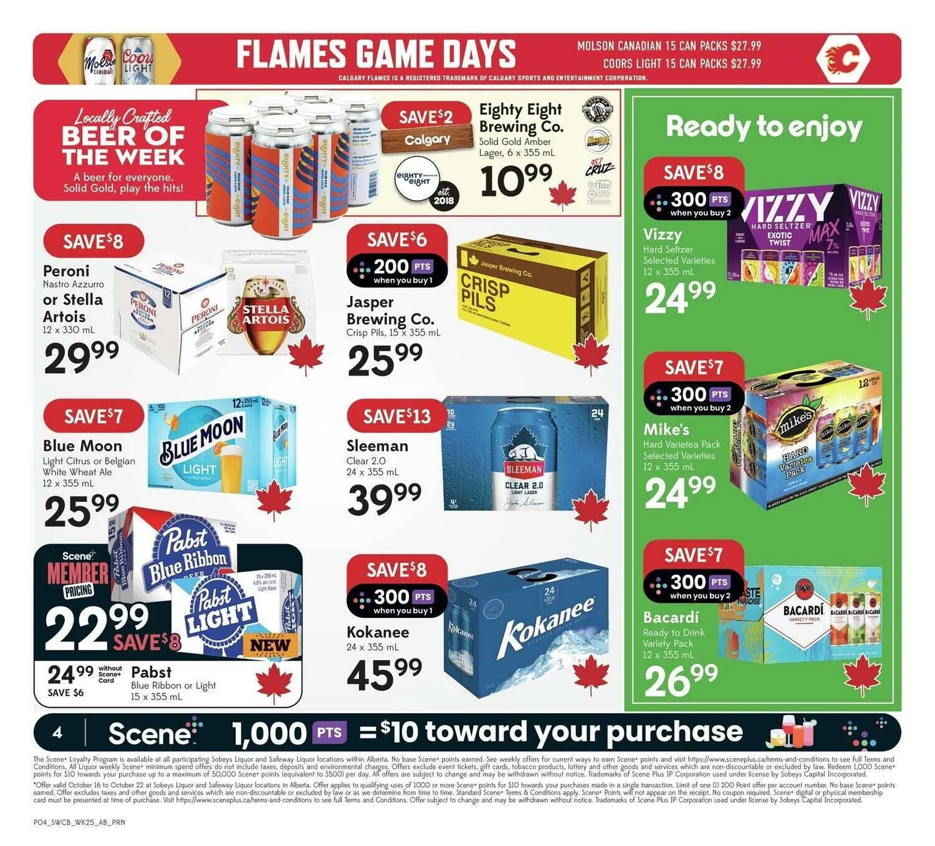 Safeway flyer from October 16 to November 6 2025 - flyer page 4