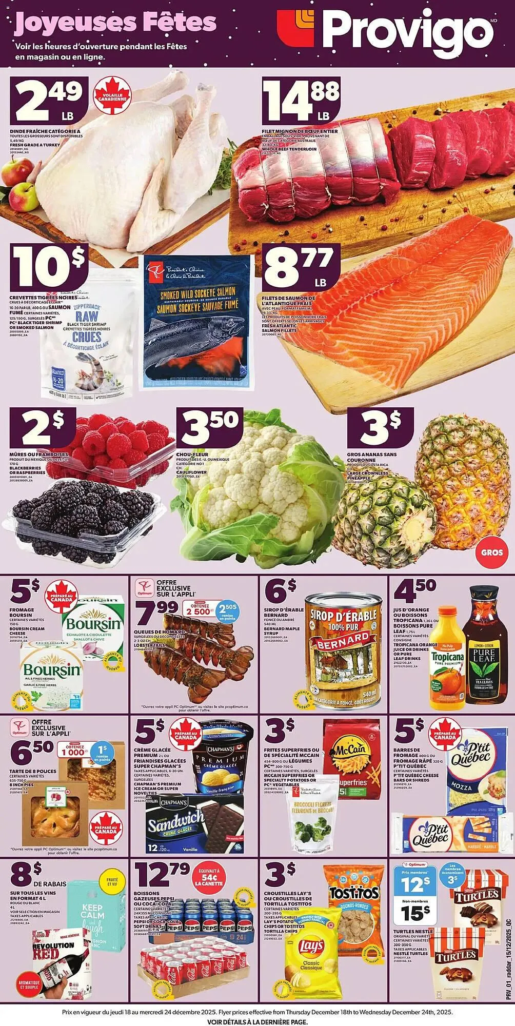 Provigo flyer from December 18 to December 24 2025 - flyer page 2