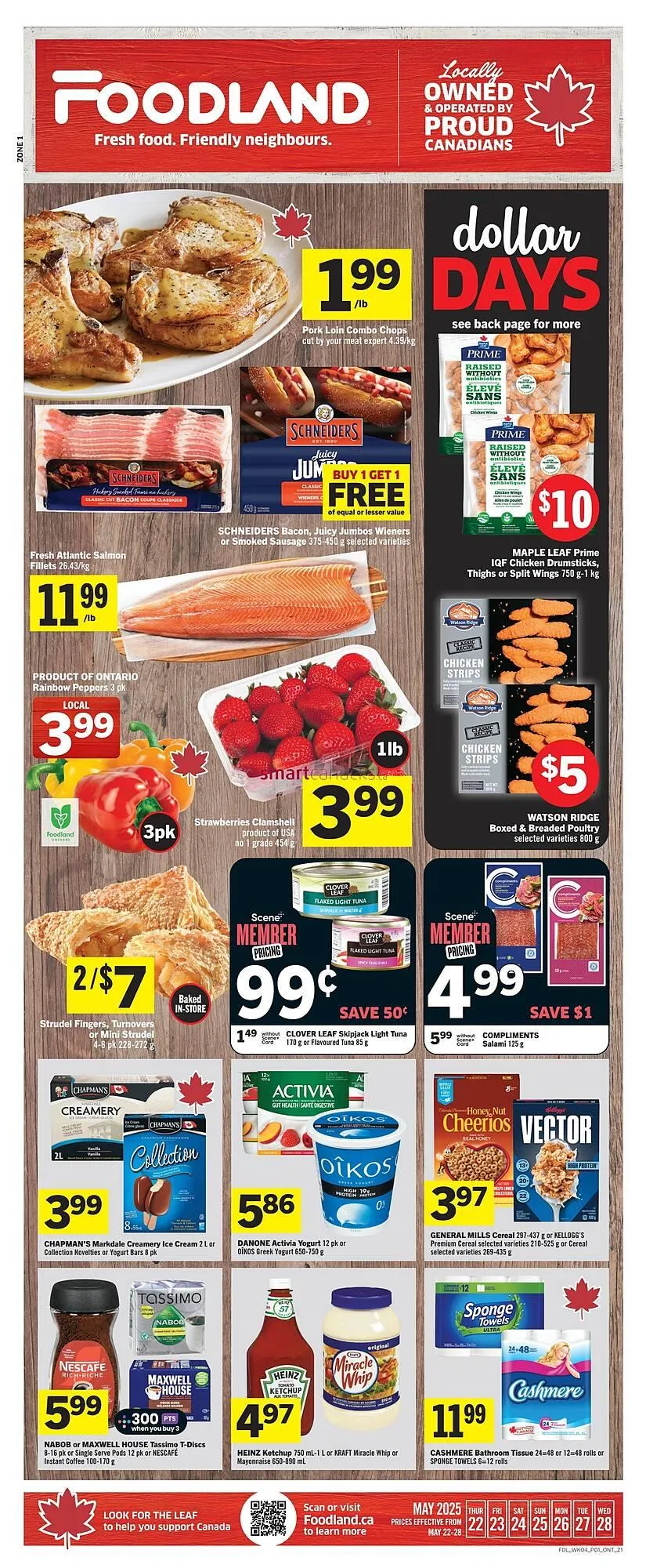 Foodland flyer from May 22 to May 28 2025 - flyer page 1