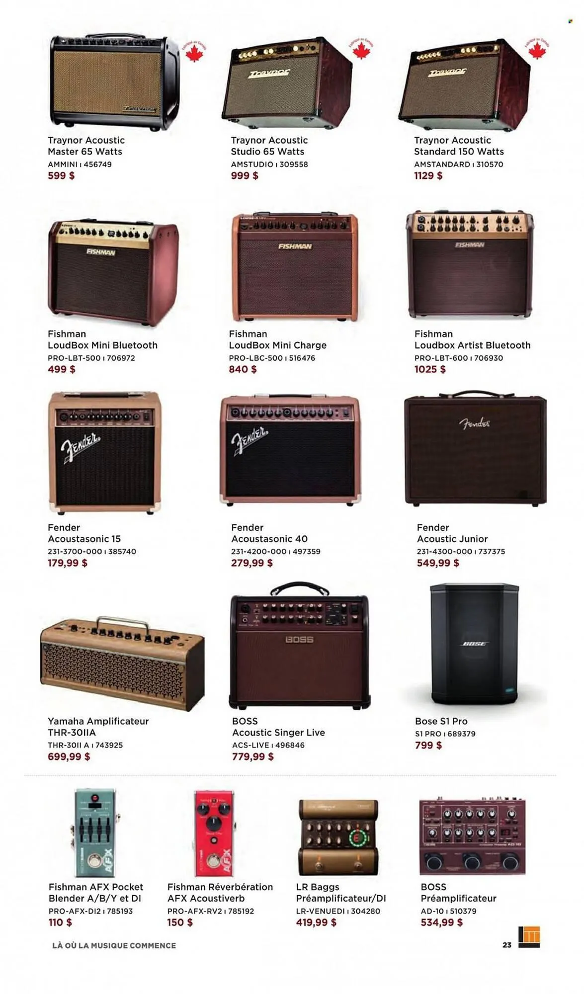 Long & McQuade flyer from November 3 to July 1 2024 - flyer page 23