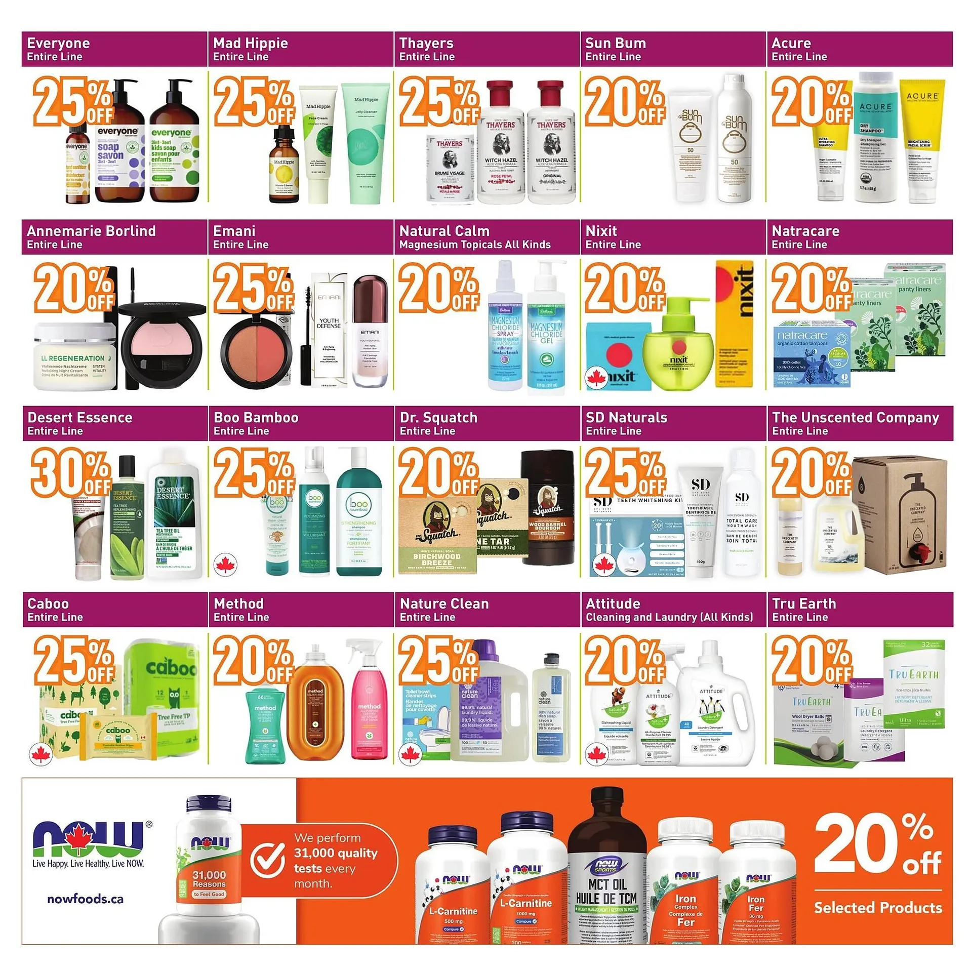 Healthy Planet flyer from April 2 to May 31 2025 - flyer page 16