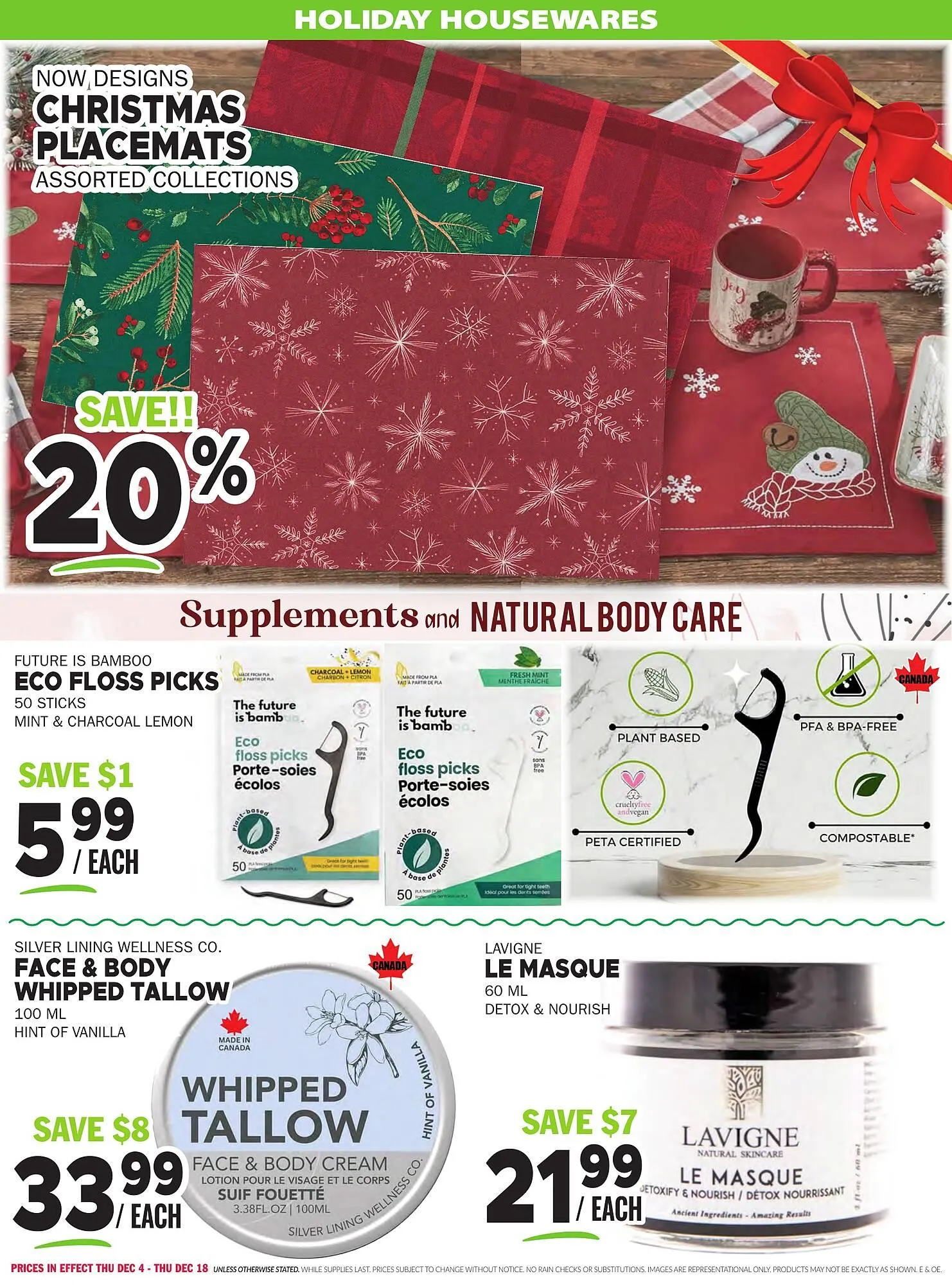 Foodsmiths flyer from December 4 to December 18 2025 - flyer page 10