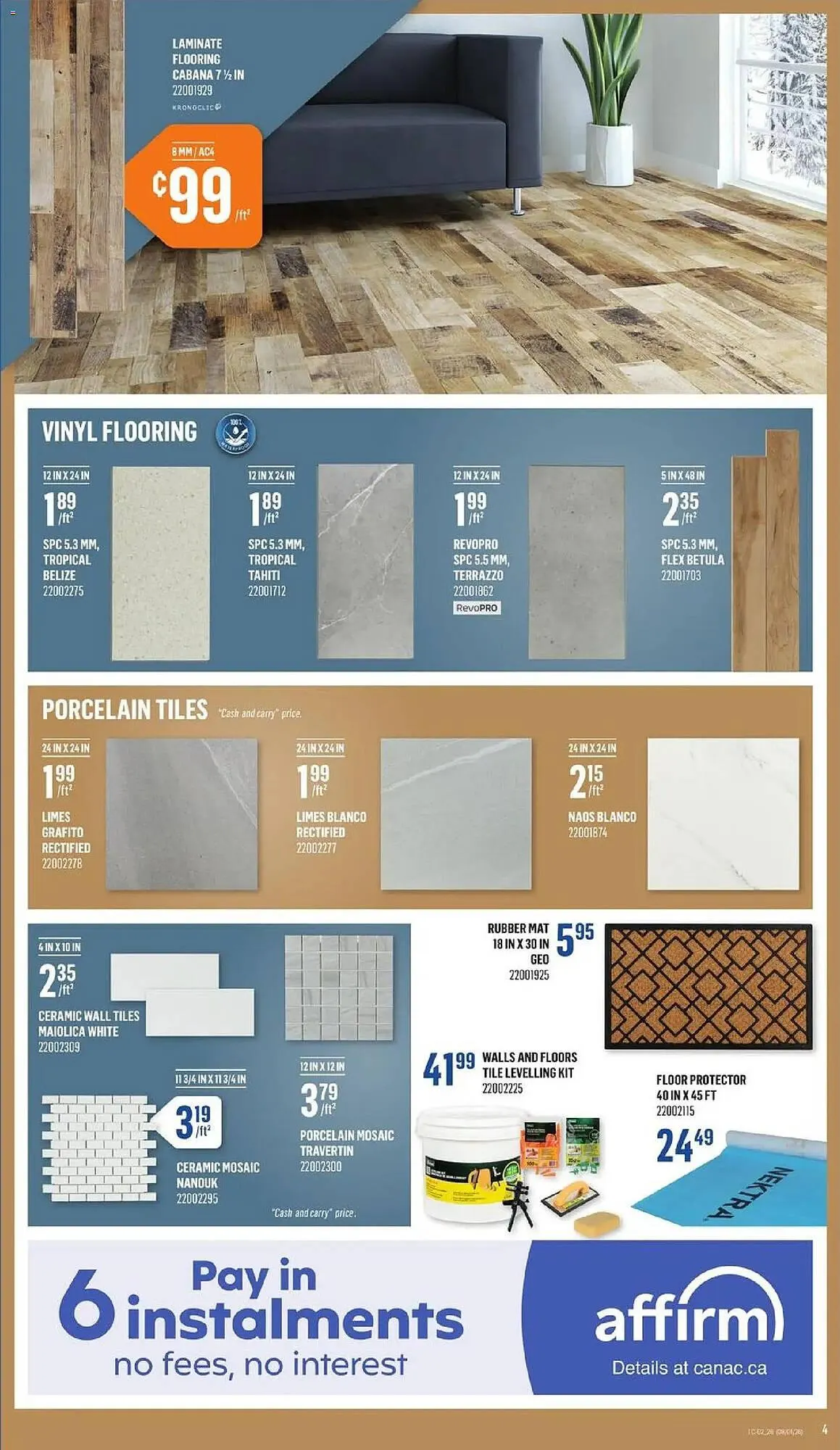 Canac flyer from January 8 to January 15 2026 - flyer page 4