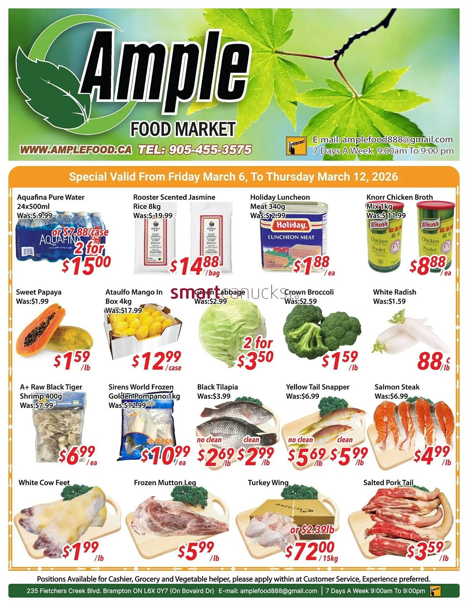 Ample Food Market flyer - 1
