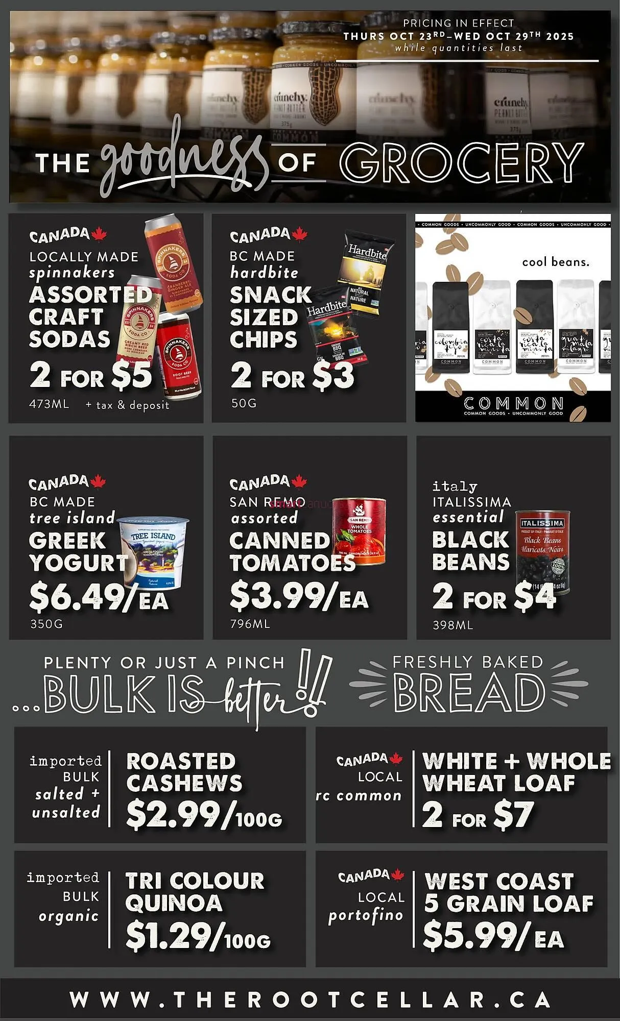 The Root Cellar flyer from October 23 to October 29 2025 - flyer page 5