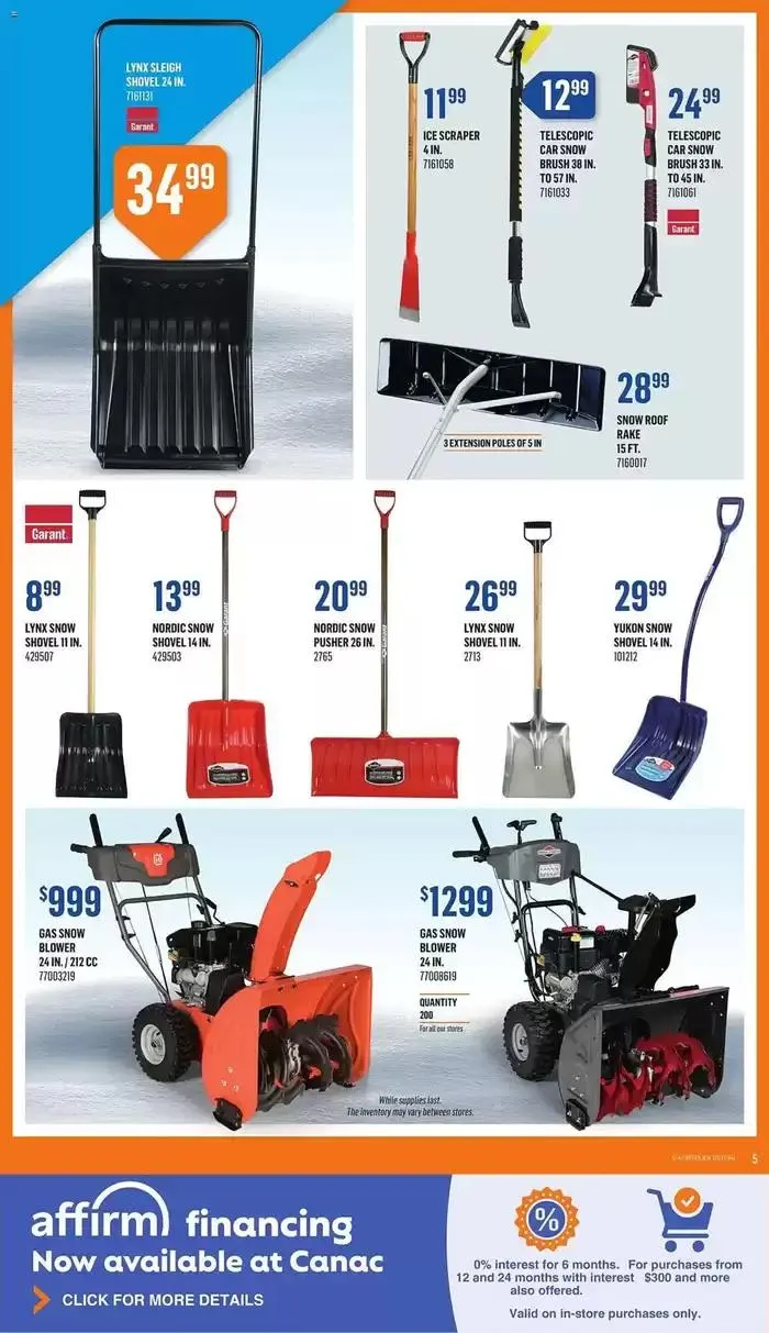 Canac weekly flyer from November 21 to November 27 2024 - flyer page 13