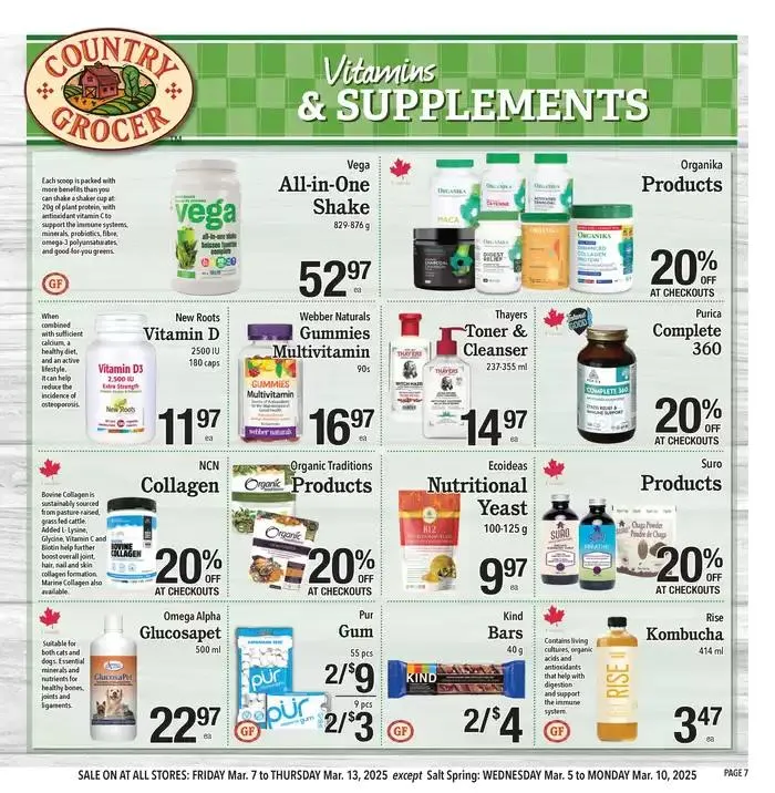 Discover attractive offers from March 7 to March 13 2025 - flyer page 7