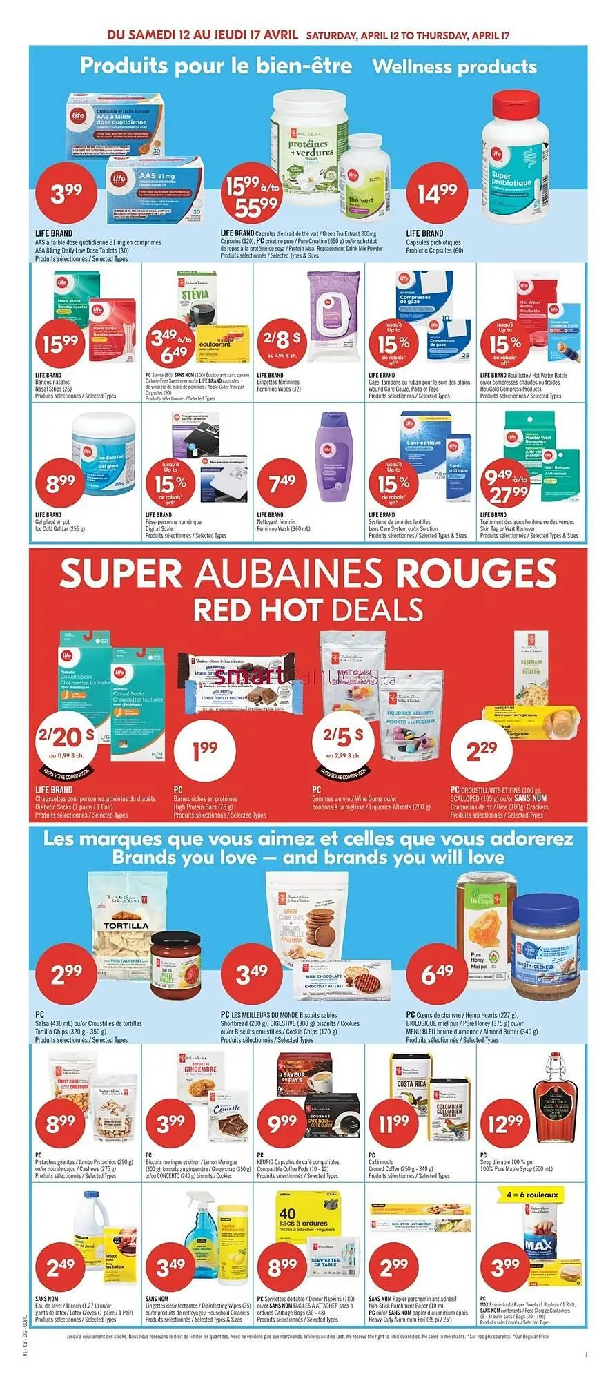 Shoppers Drug Mart flyer from April 11 to April 17 2025 - flyer page 14
