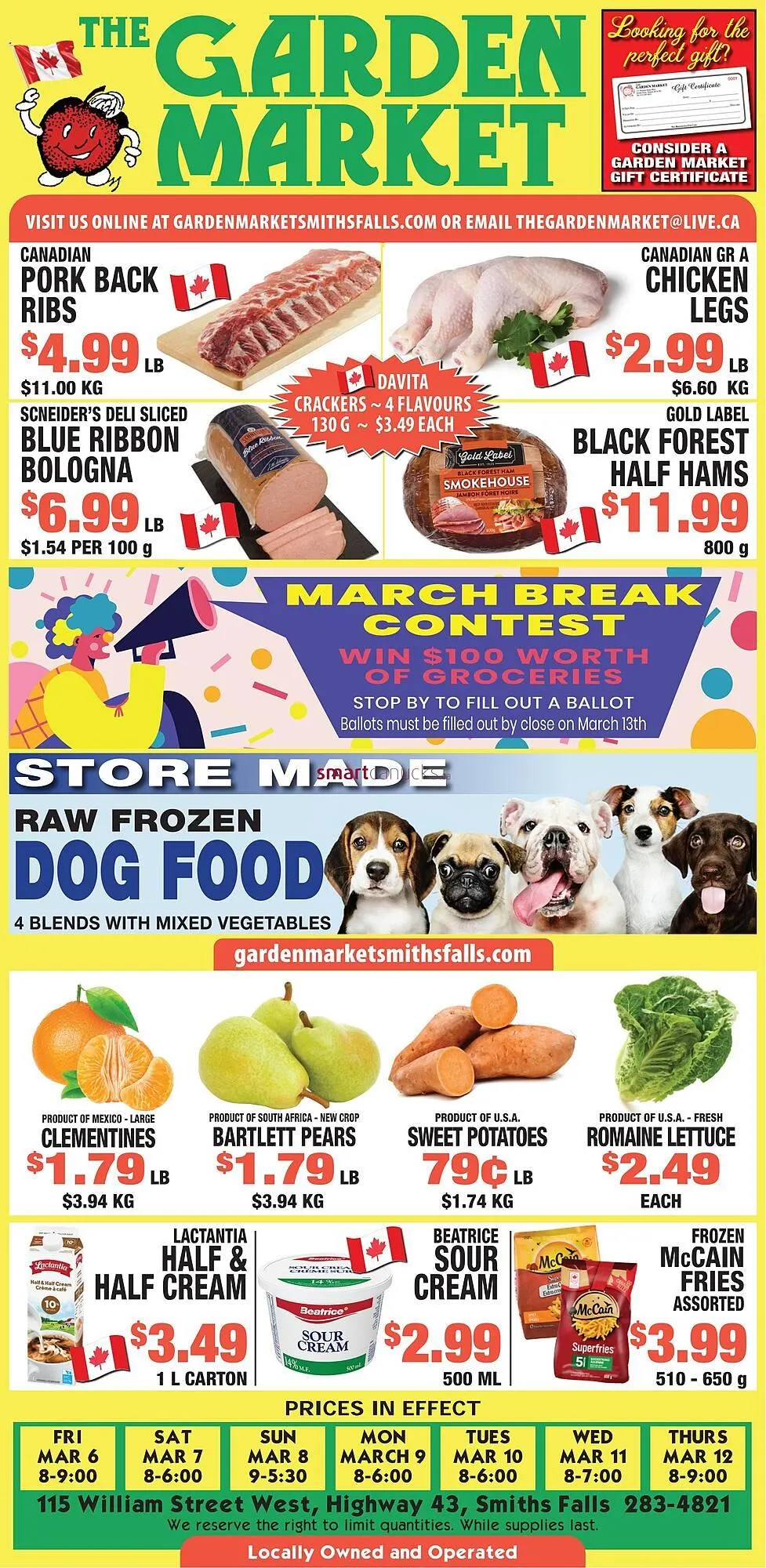 The Garden Market flyer from March 6 to March 12 2026 - flyer page 1