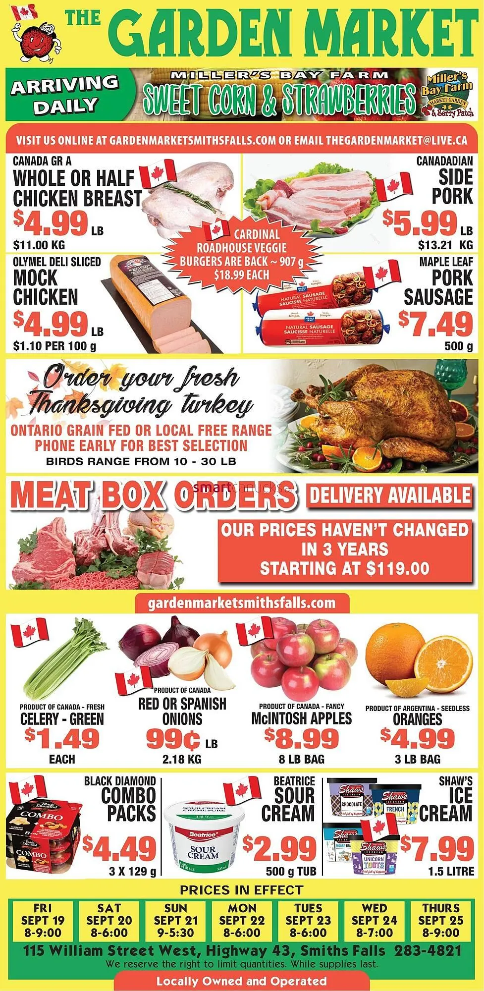 The Garden Market flyer from September 18 to September 24 2025 - flyer page 1