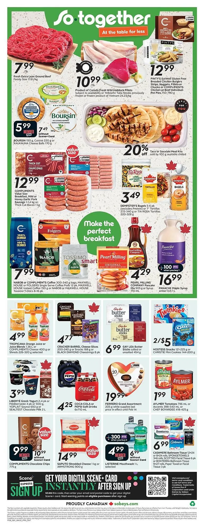 Sobeys flyer from February 12 to February 18 2026 - flyer page 3