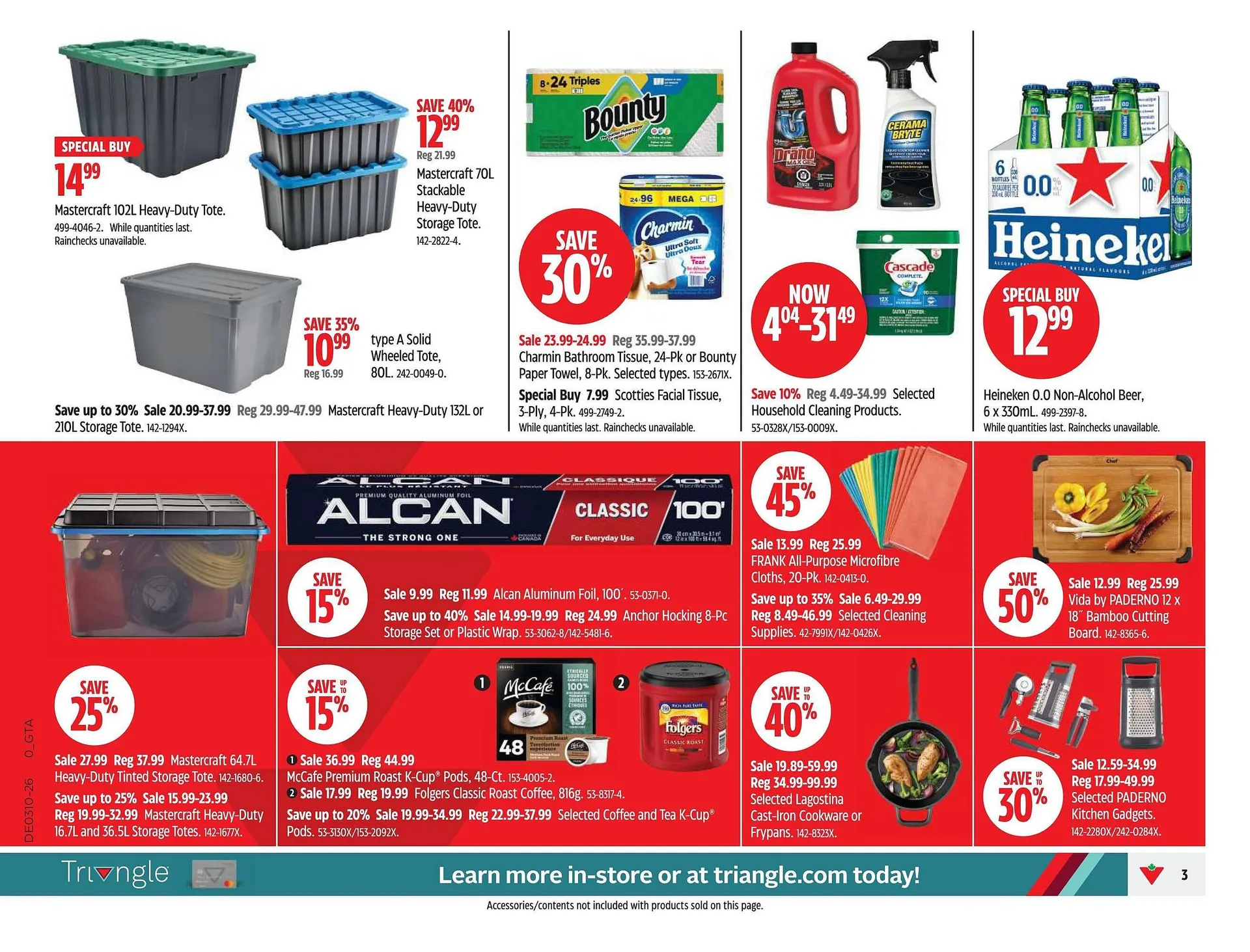 Canadian Tire flyer from March 6 to March 12 2026 - flyer page 3