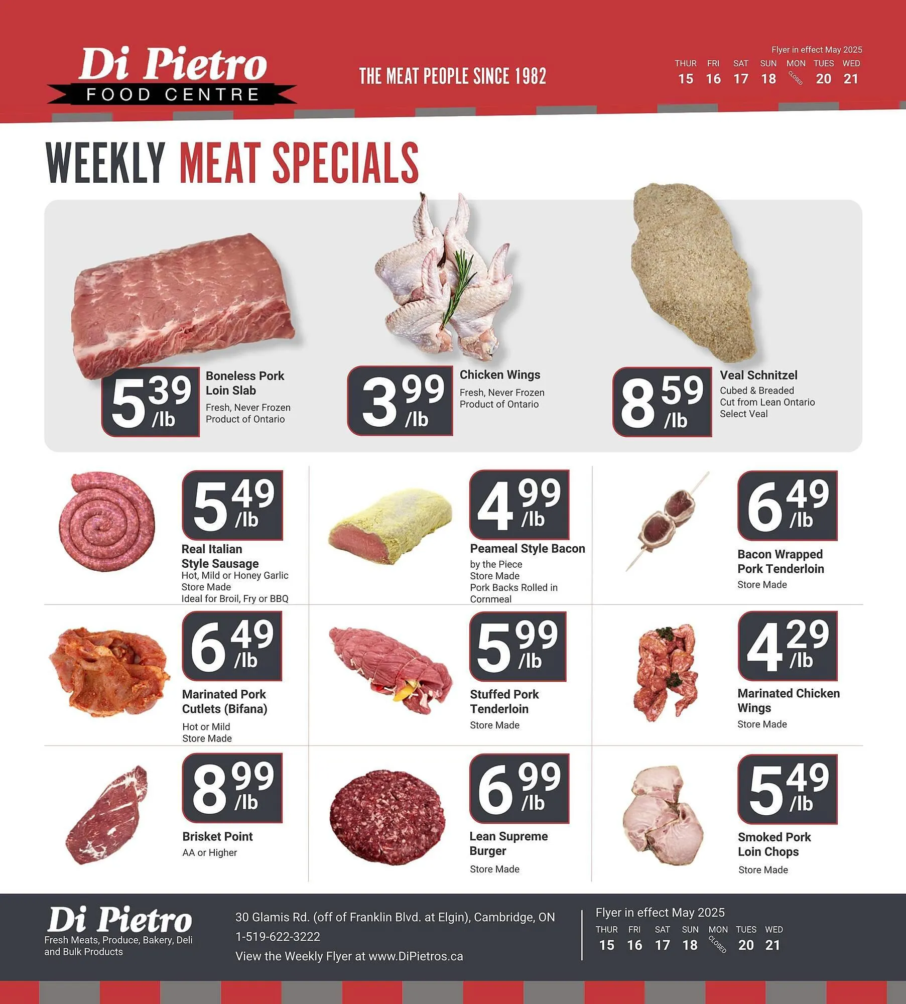 Di Pietro flyer from May 15 to May 21 2025 - flyer page 3