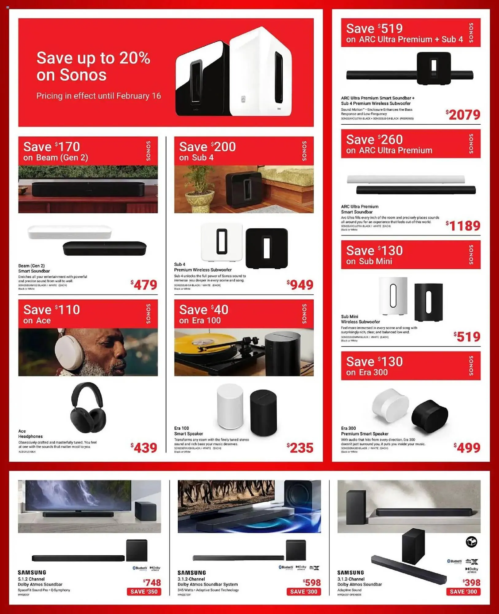 Visions Electronics flyer from February 13 to February 20 2026 - flyer page 7