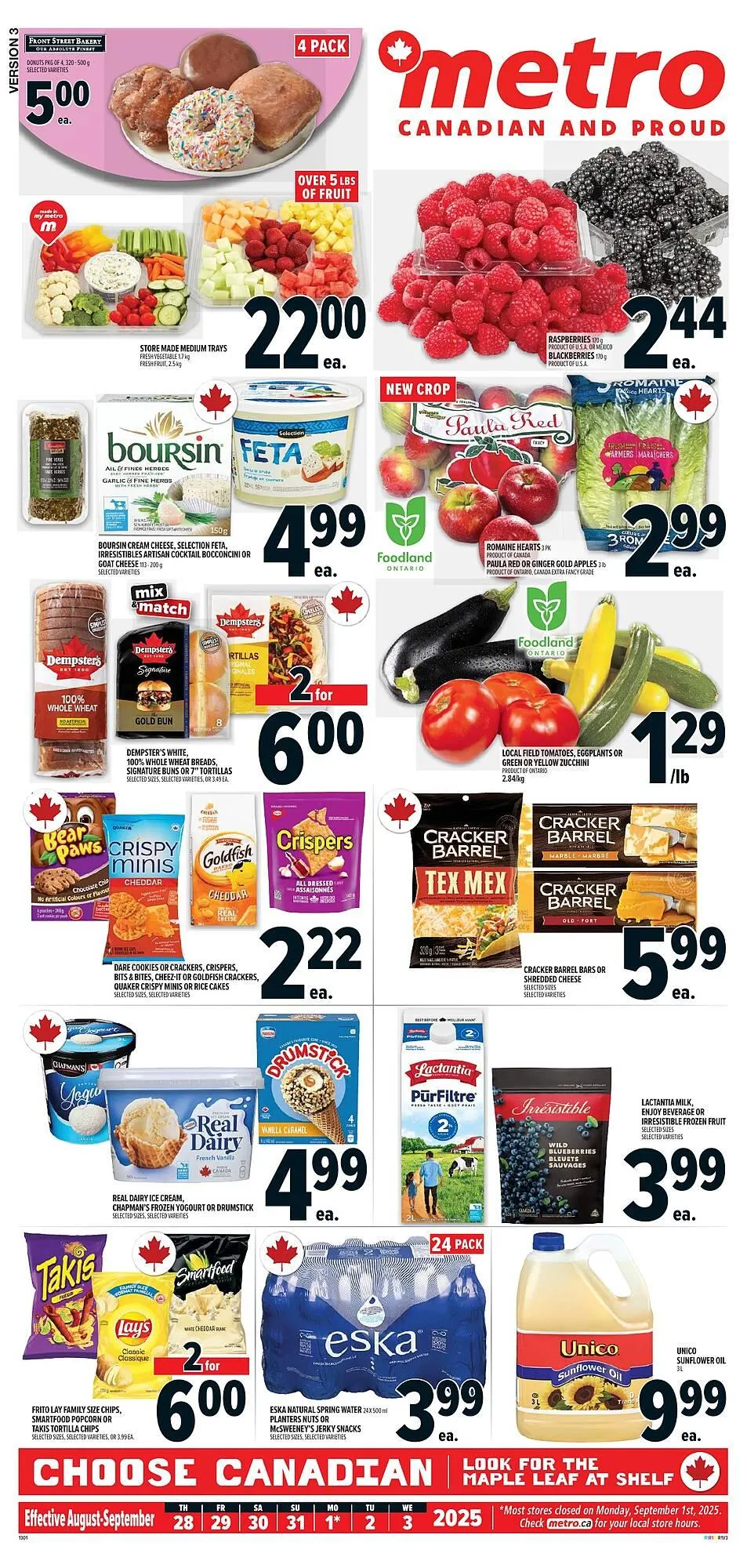 Metro flyer from August 28 to September 3 2025 - flyer page 2