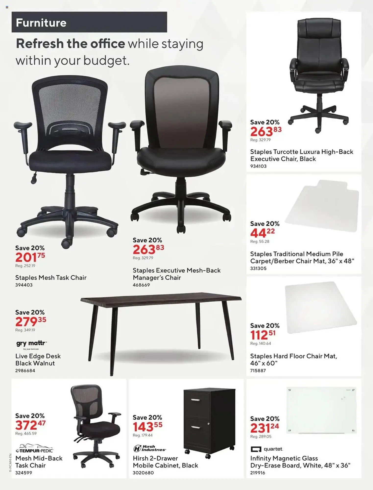 Staples flyer from March 5 to March 18 2025 - flyer page 11