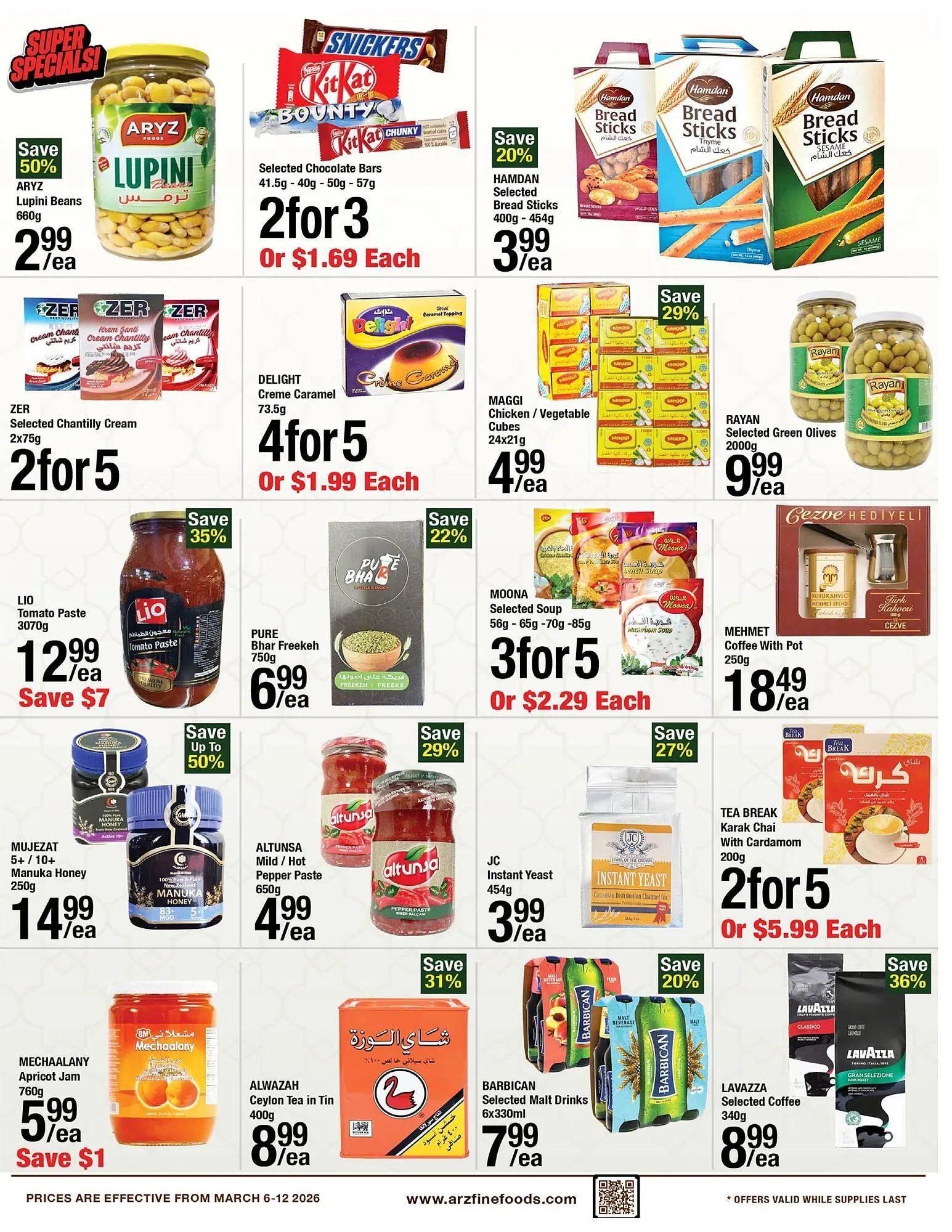Arz Fine Foods flyer from March 6 to March 12 2026 - flyer page 7