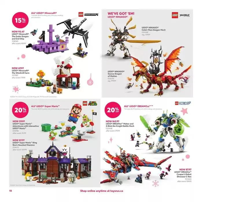 Flyer from October 31 to November 20 2024 - flyer page 18