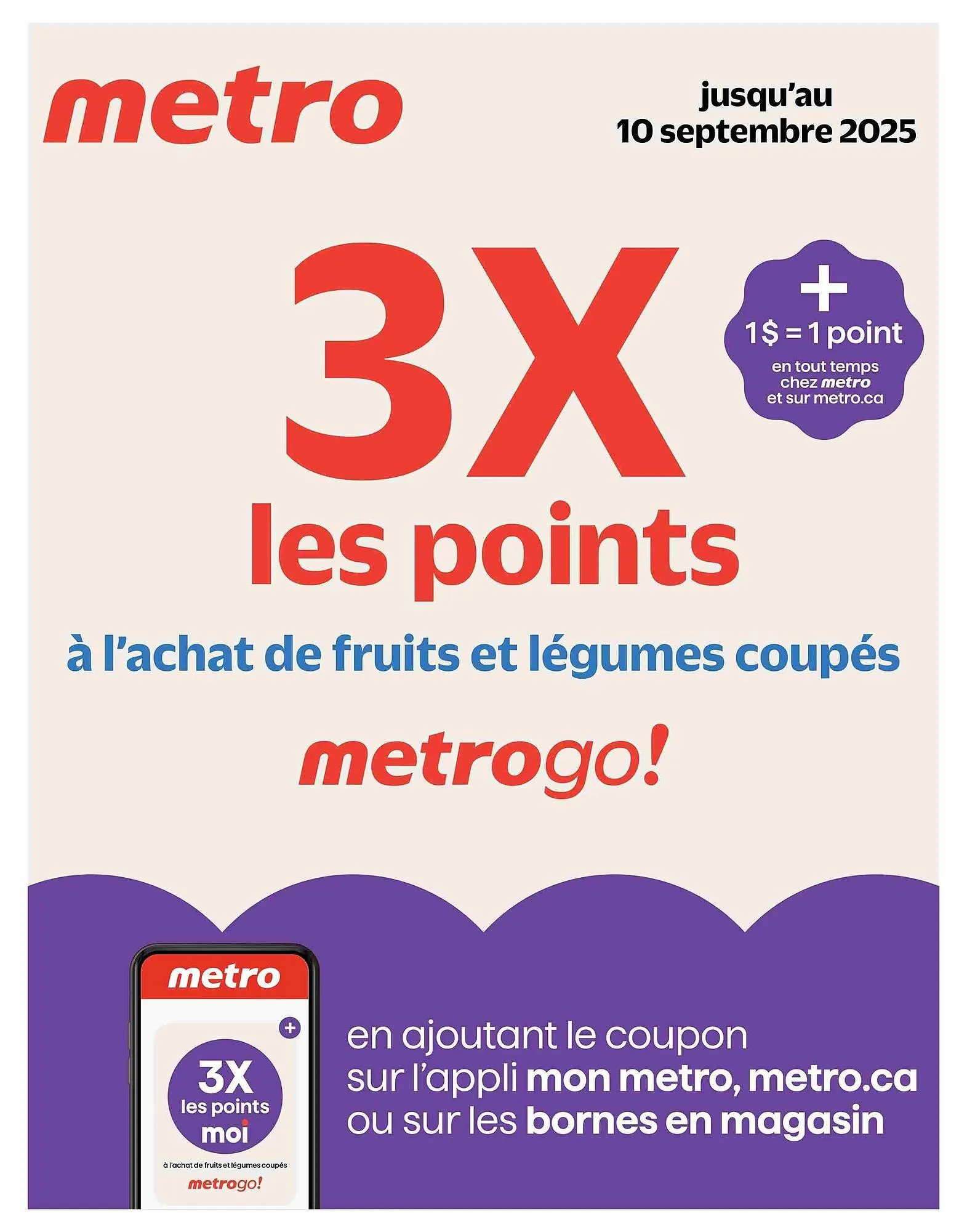 Metro flyer from September 3 to September 10 2025 - flyer page 9