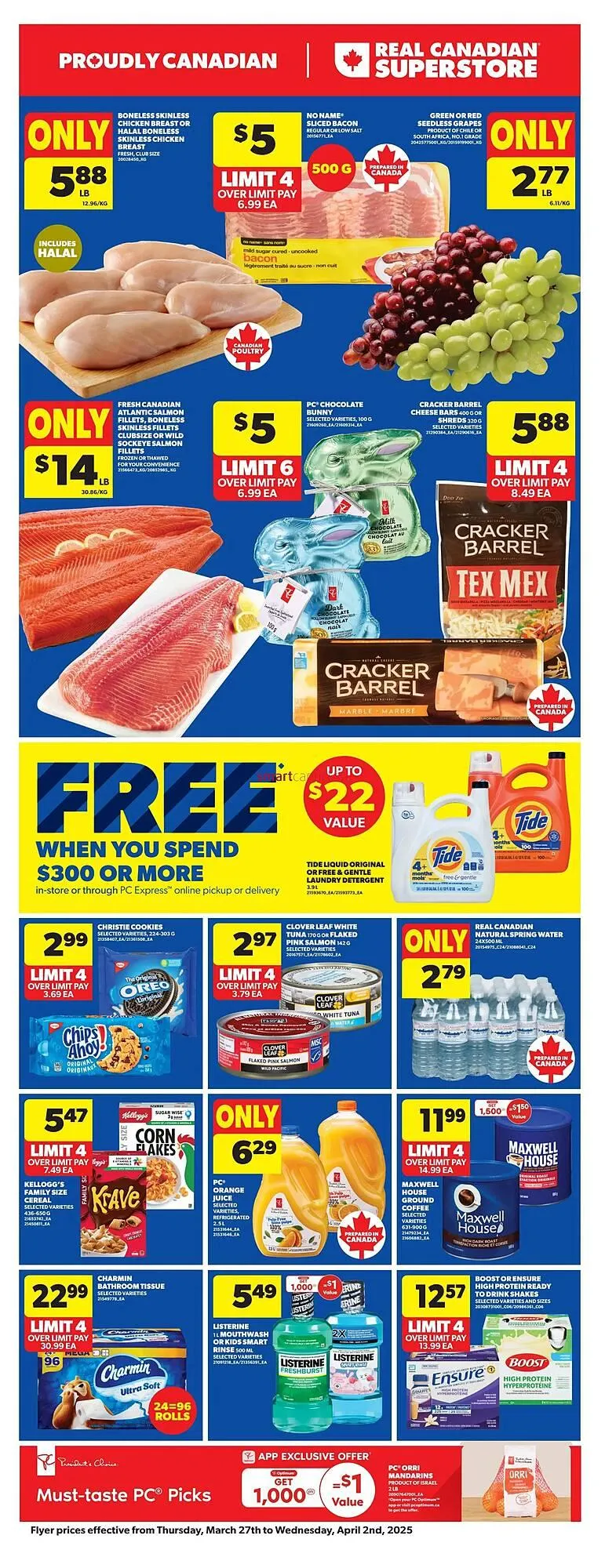 Real Canadian Superstore flyer from March 27 to April 2 2025 - flyer page 2