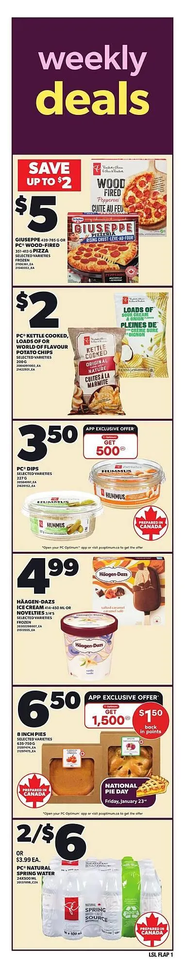 Loblaws flyer from January 22 to January 29 2026 - flyer page 2