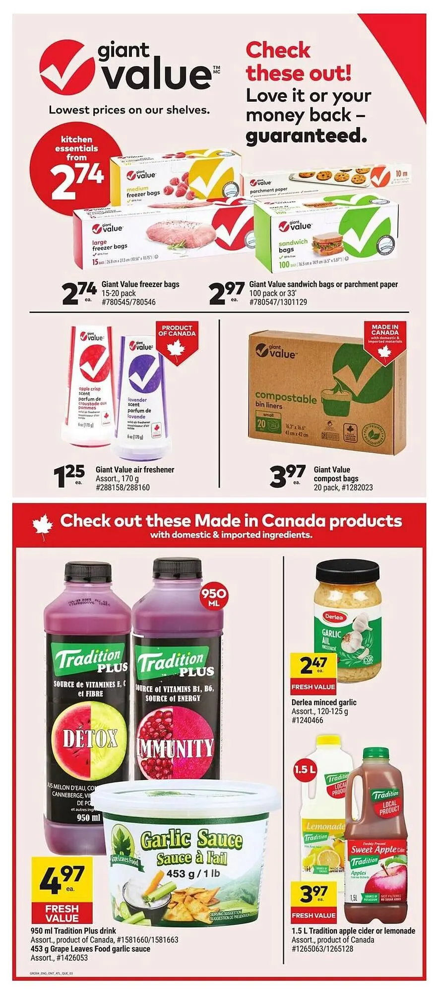 Giant Tiger flyer from August 28 to September 3 2025 - flyer page 3