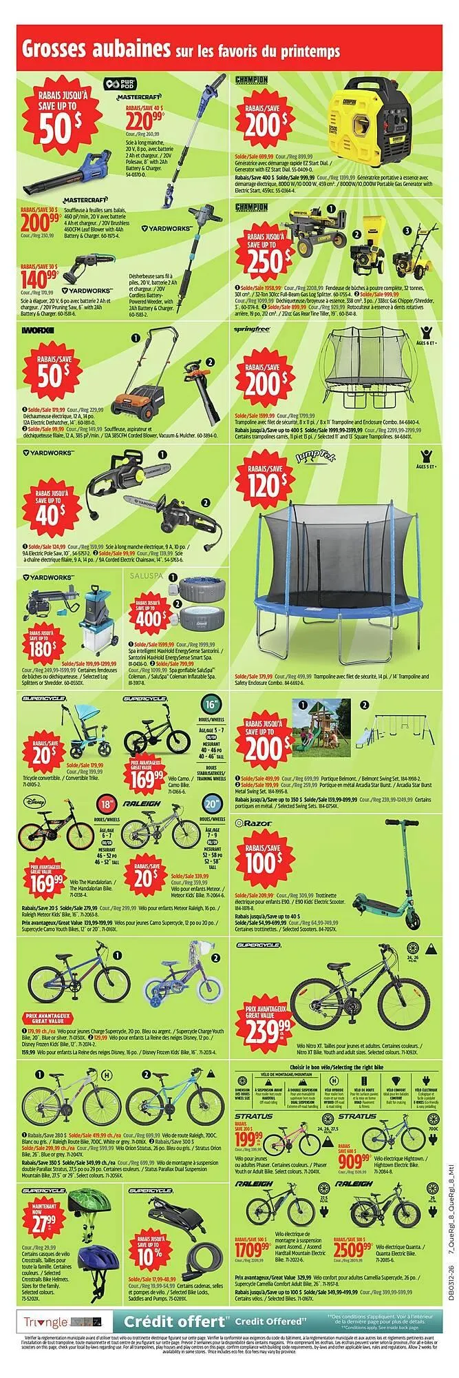Canadian Tire flyer from March 19 to March 26 2026 - flyer page 2