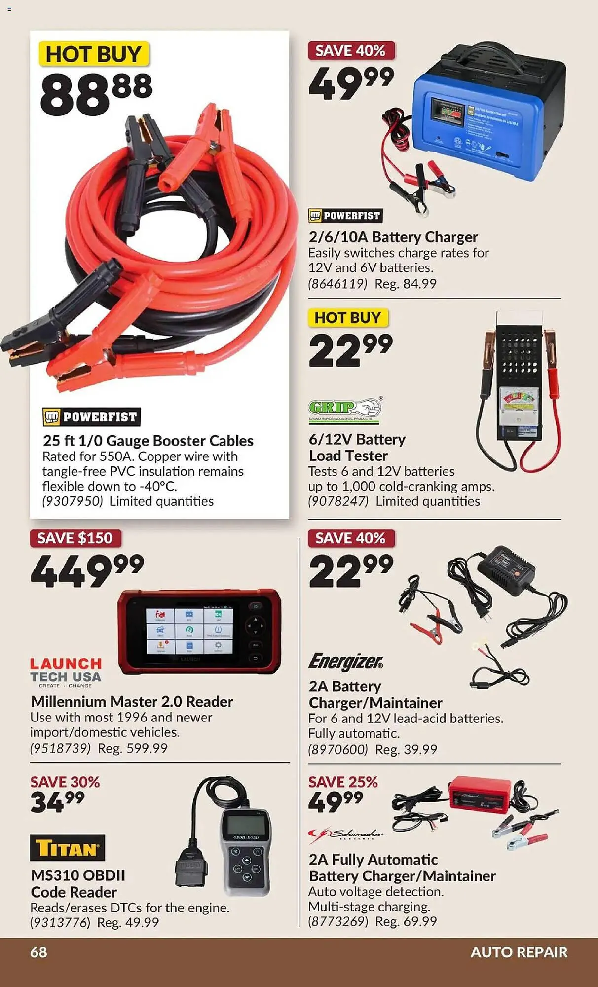 Princess Auto flyer from January 13 to January 25 2026 - flyer page 74