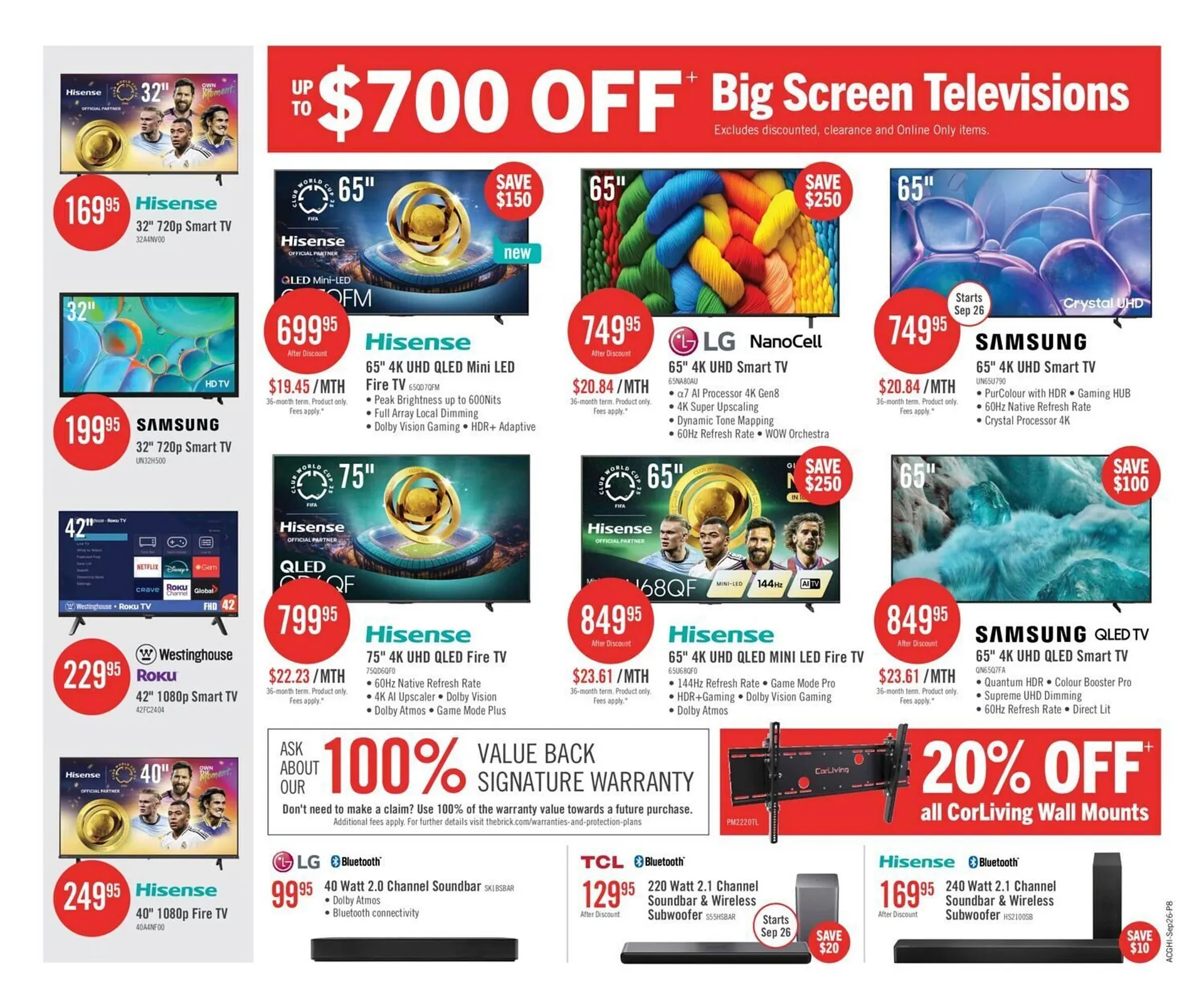 The Brick flyer from September 23 to September 30 2025 - flyer page 18