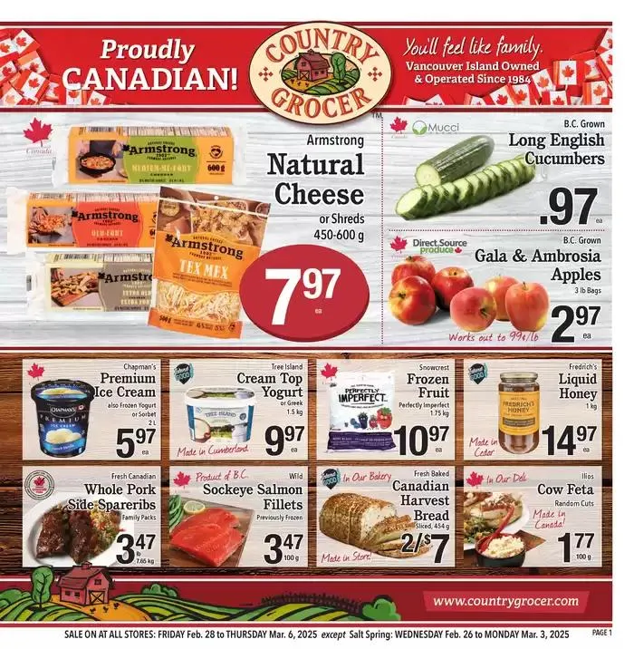 Special offers for you from February 26 to March 12 2025 - flyer page 1