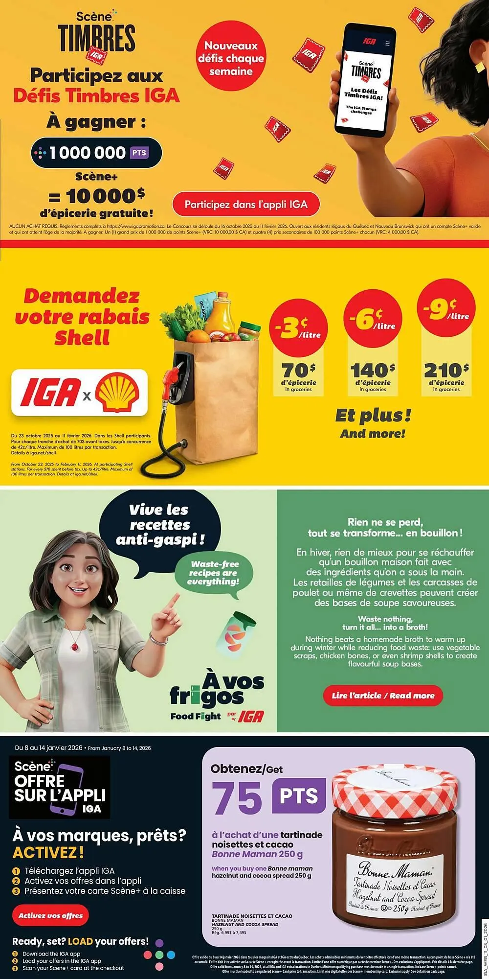 IGA flyer from January 8 to January 14 2026 - flyer page 13
