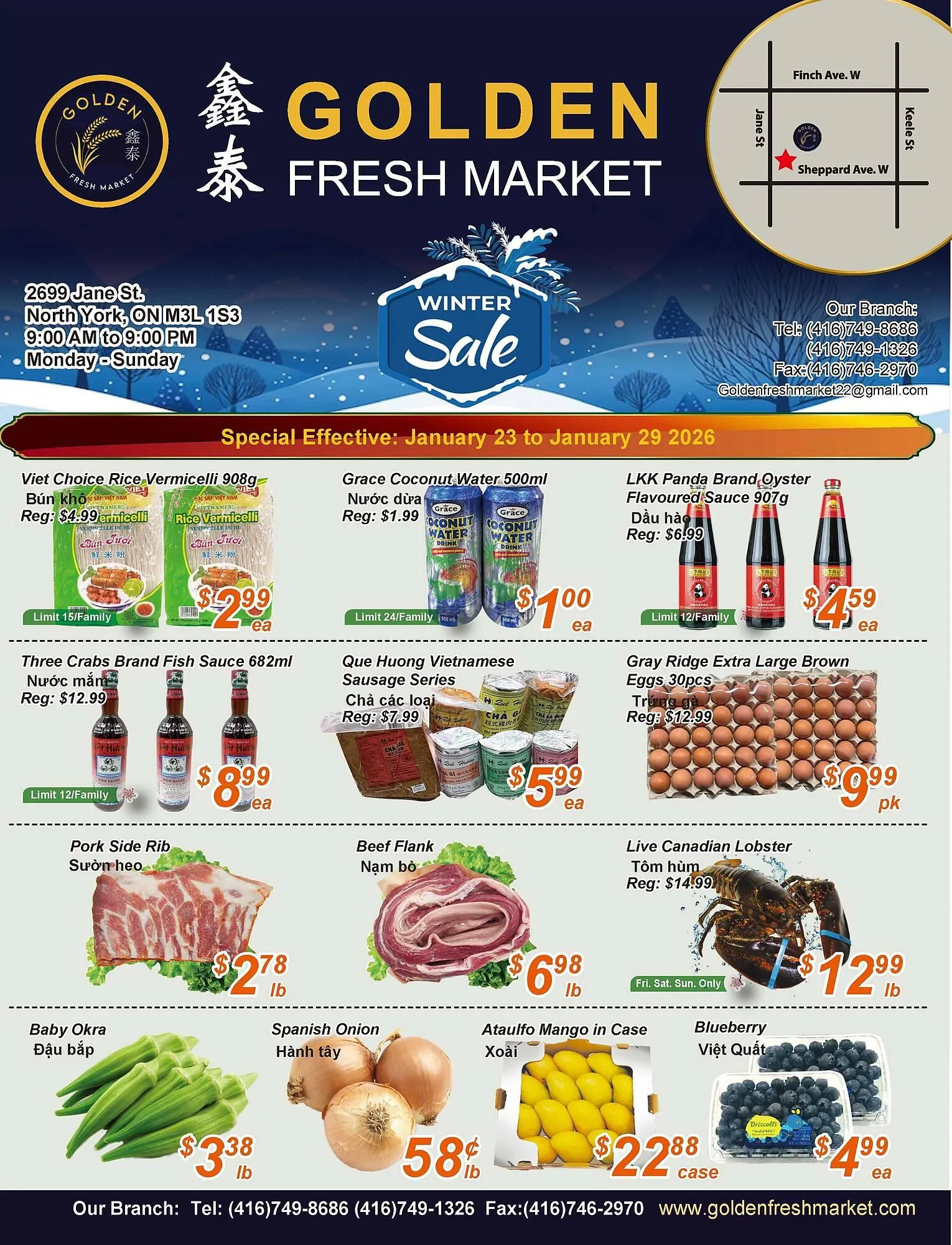 Golden Fresh Market flyer - 1