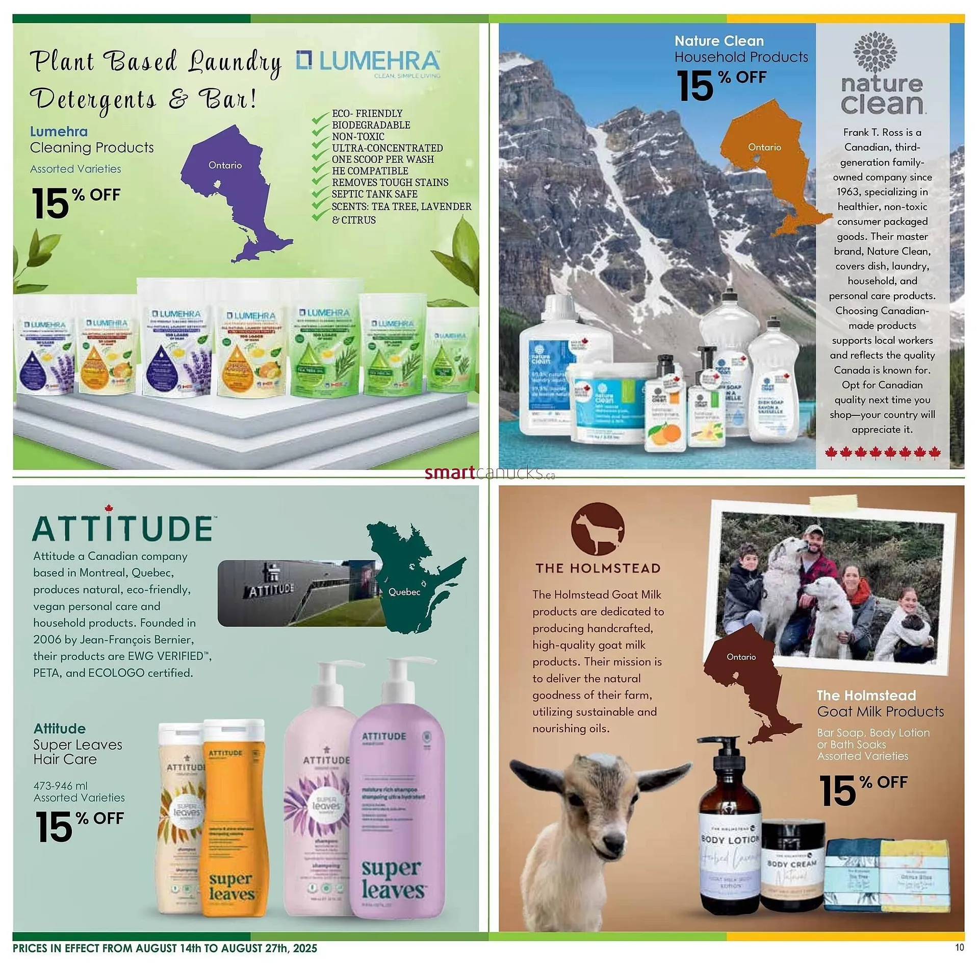 Nature's Emporium flyer from August 14 to September 24 2025 - flyer page 10