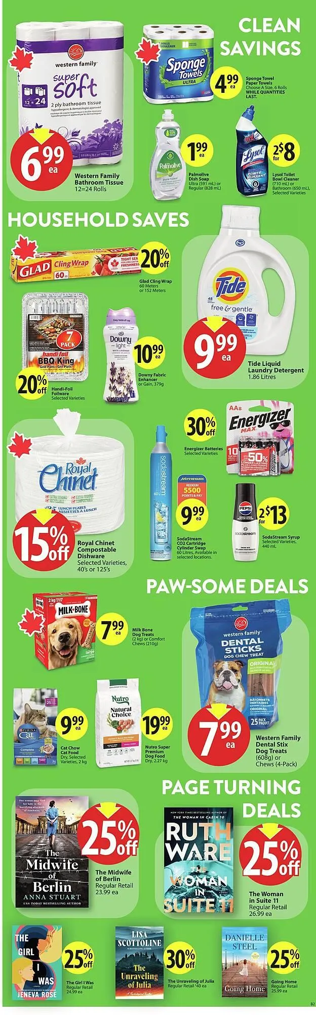 Save on Foods flyer from July 31 to August 7 2025 - flyer page 30