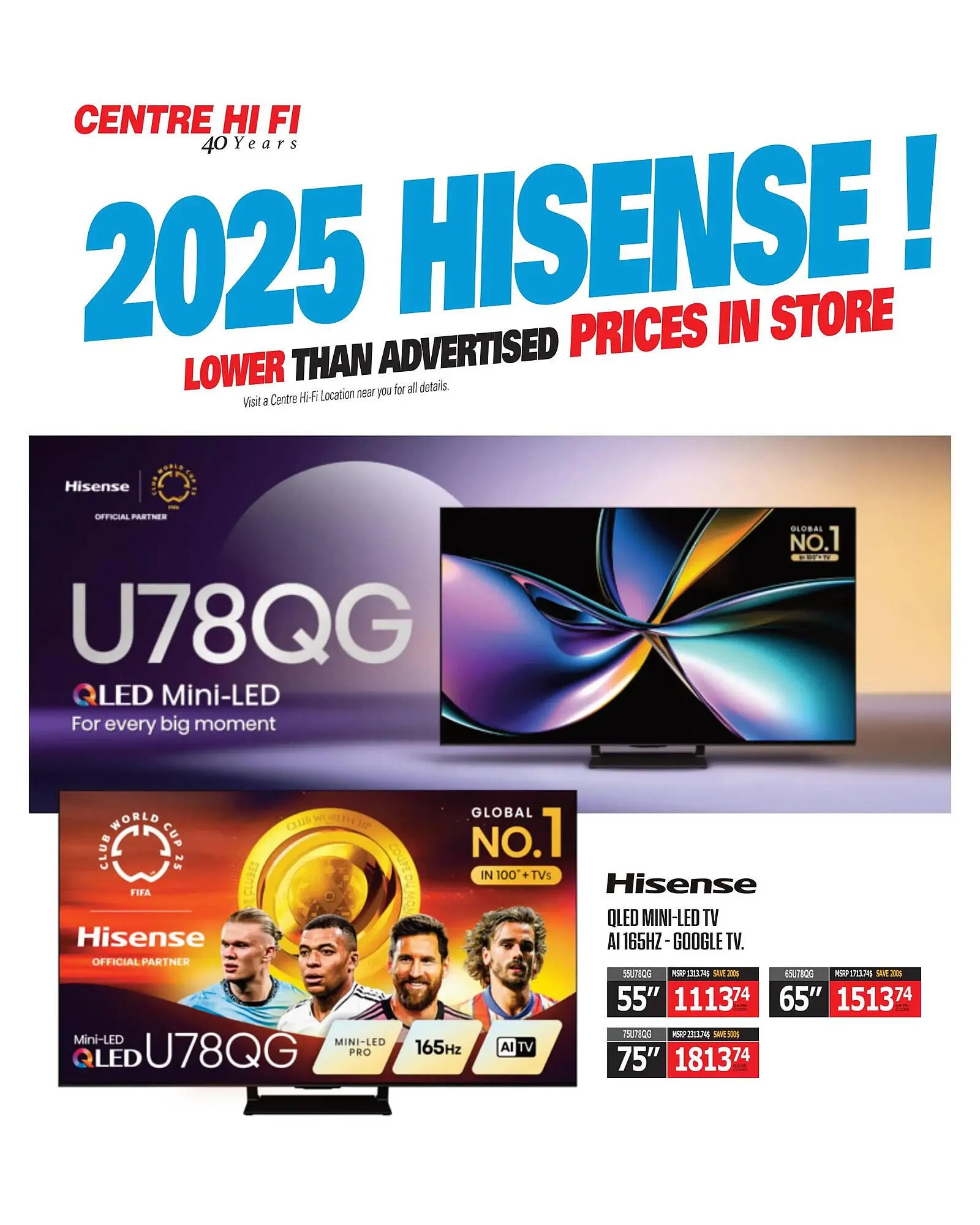 Centre Hi-Fi flyer from July 18 to July 24 2025 - flyer page 12