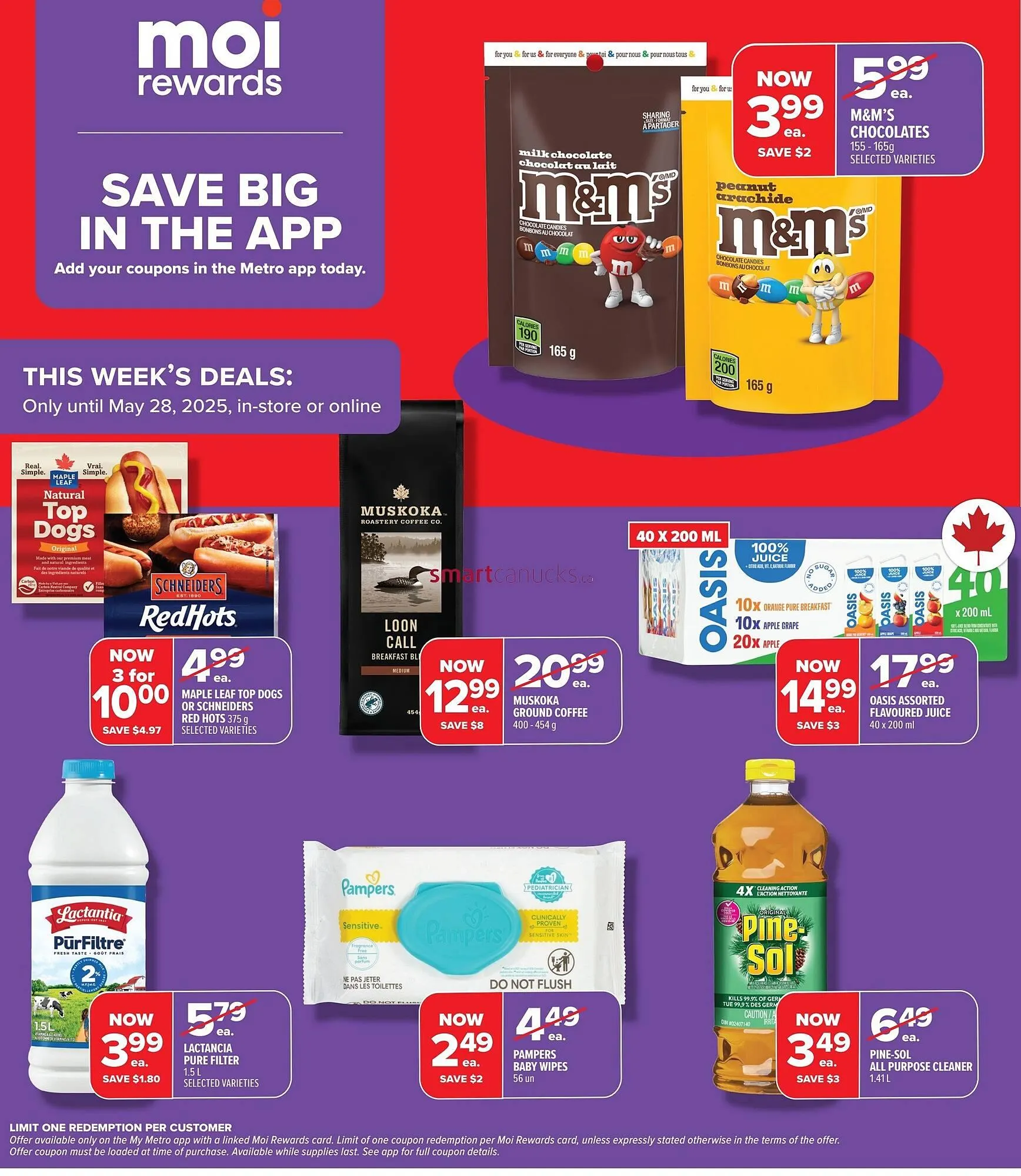 Metro flyer from May 22 to May 25 2025 - flyer page 4