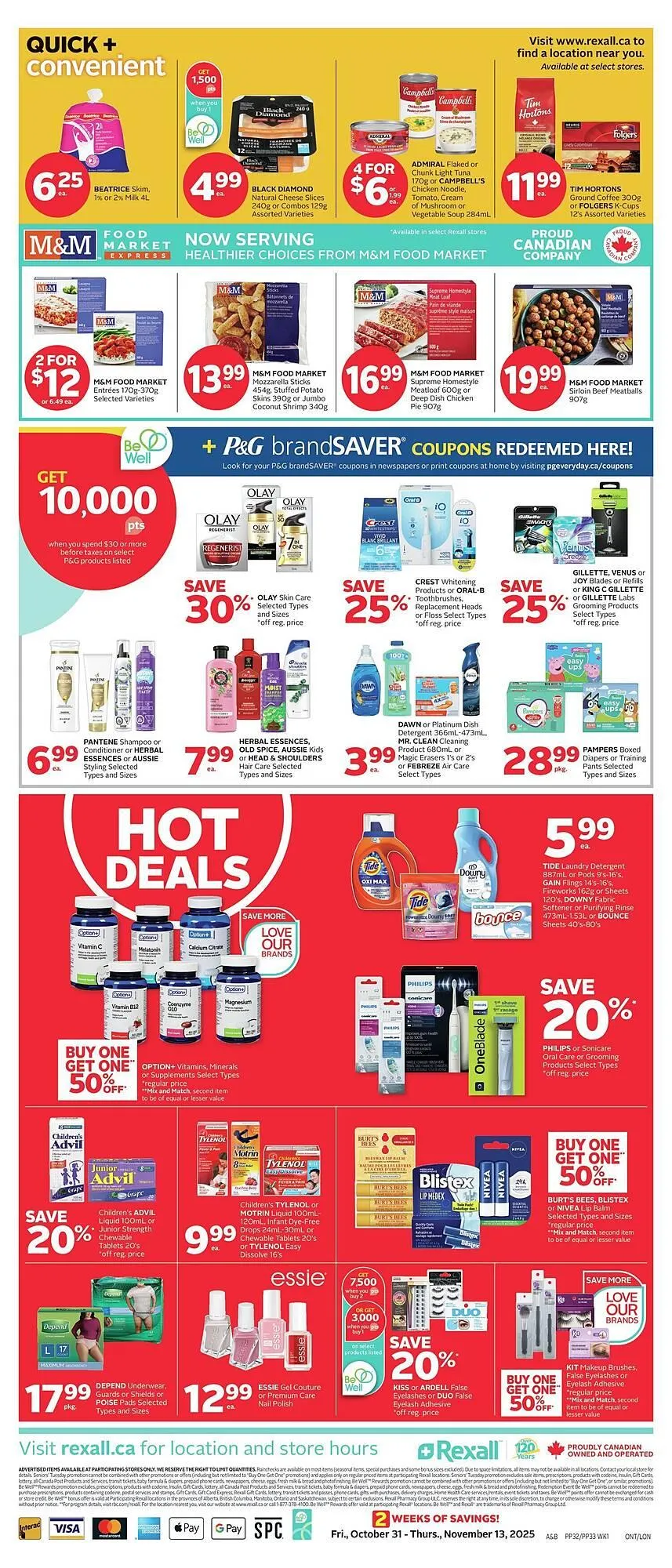 Rexall flyer from October 31 to November 7 2025 - flyer page 3