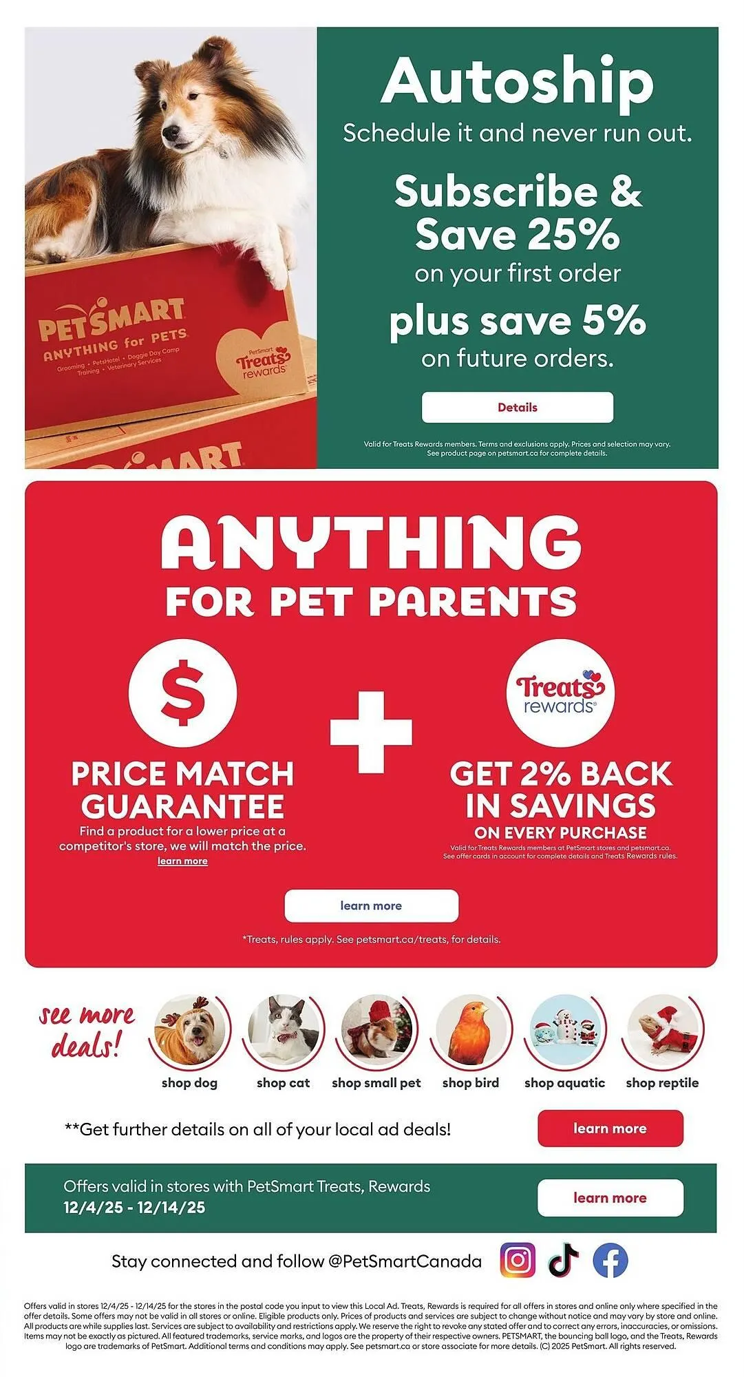 Petsmart flyer from December 4 to December 17 2025 - flyer page 10