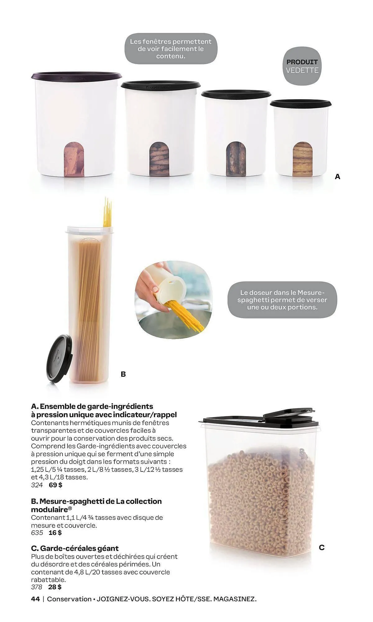Tupperware flyer from April 26 to May 10 2024 - flyer page 44