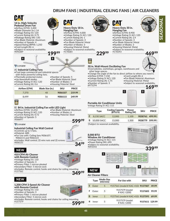 Seasonal Catalogue from April 23 to April 22 2025 - flyer page 45