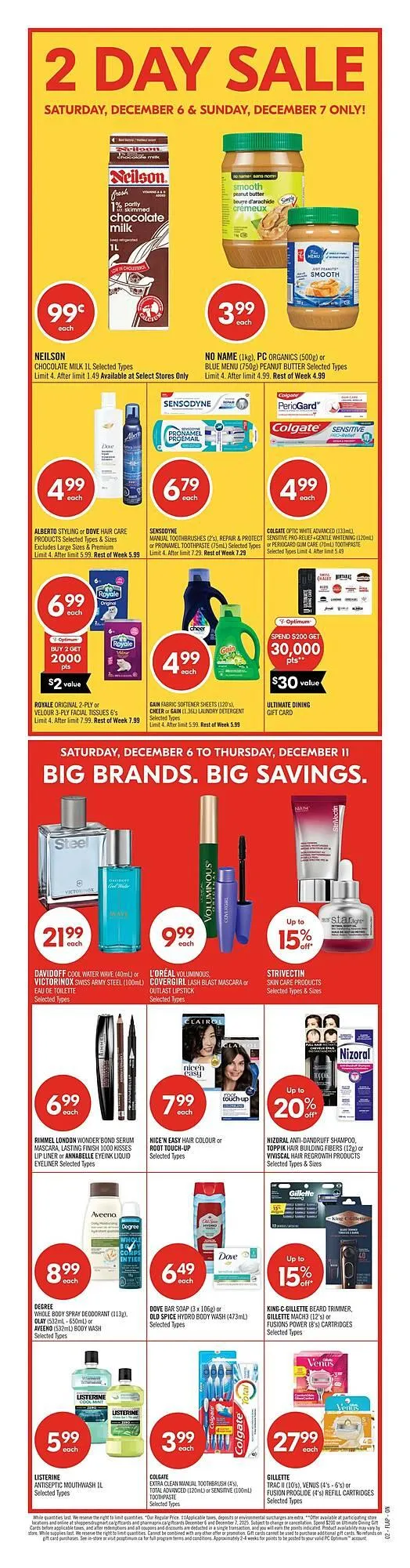Shoppers Drug Mart flyer from December 4 to December 17 2025 - flyer page 2