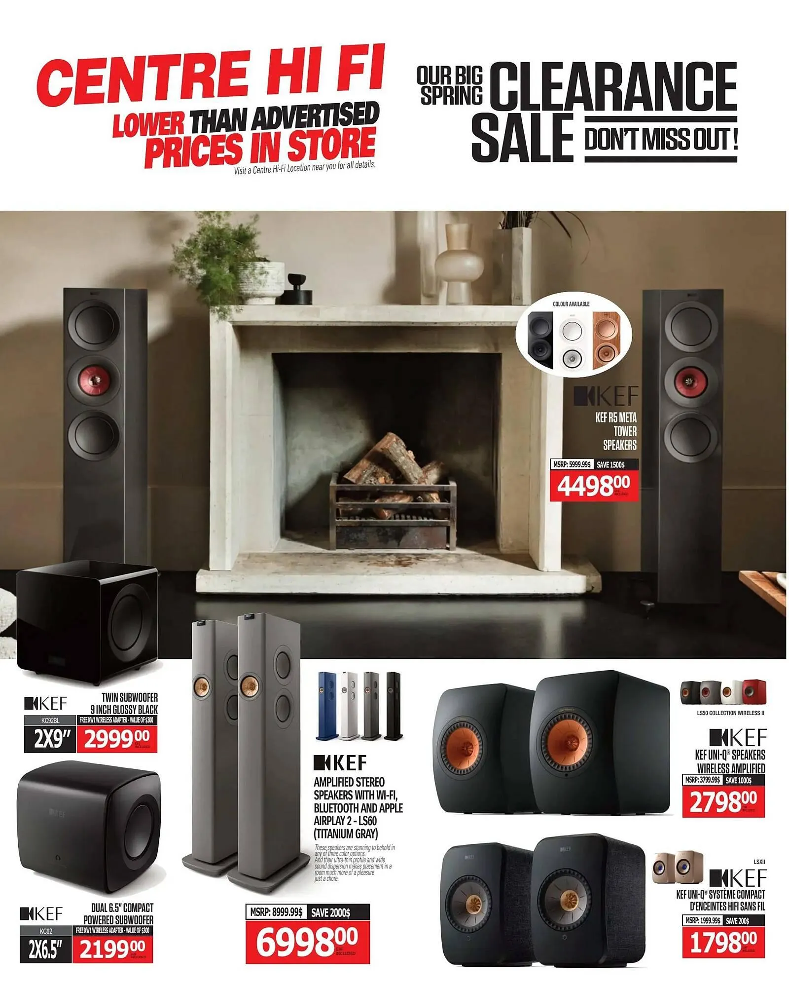 Centre Hi-Fi flyer from April 11 to April 17 2025 - flyer page 63