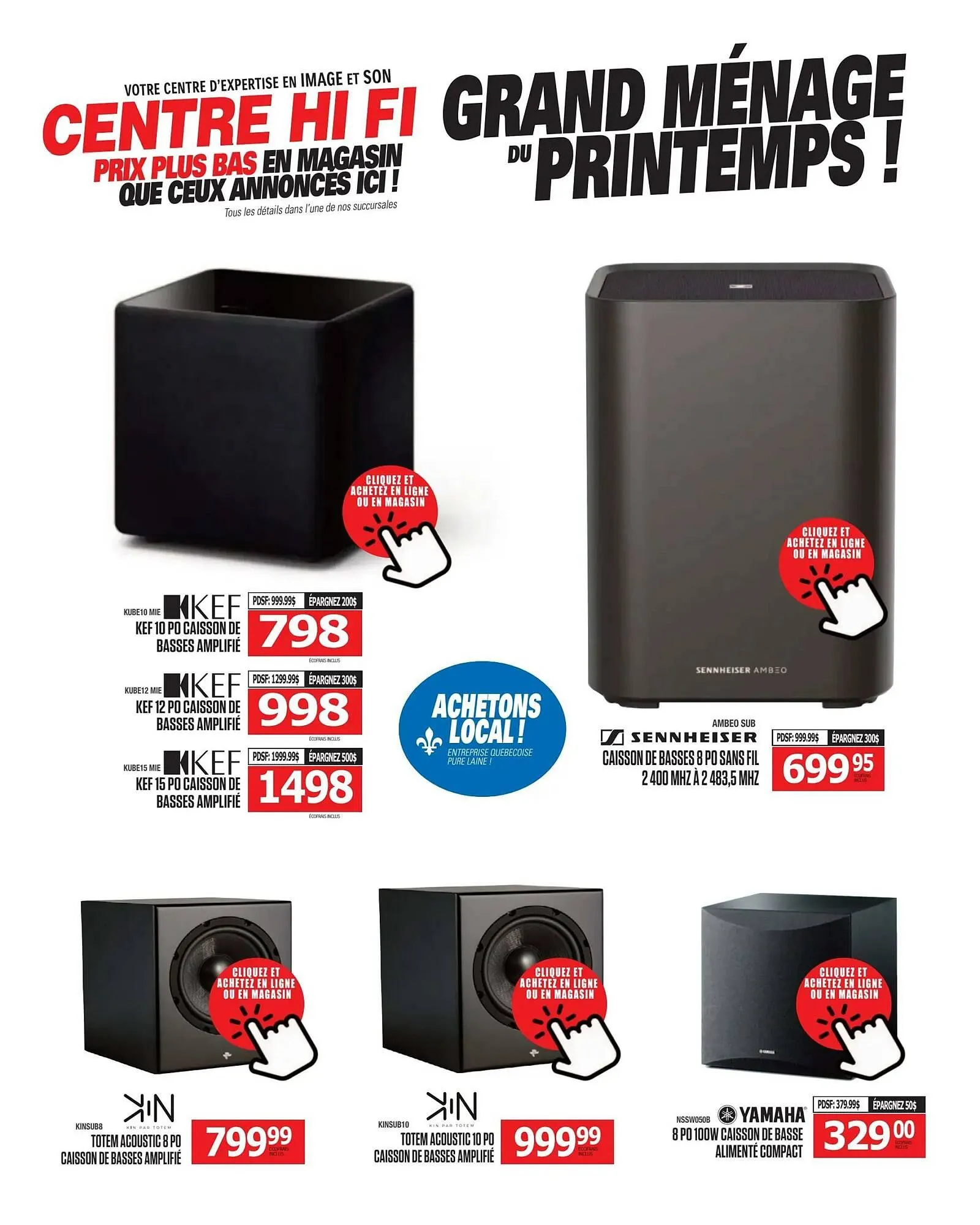 Centre Hi-Fi flyer from March 28 to April 3 2025 - flyer page 54