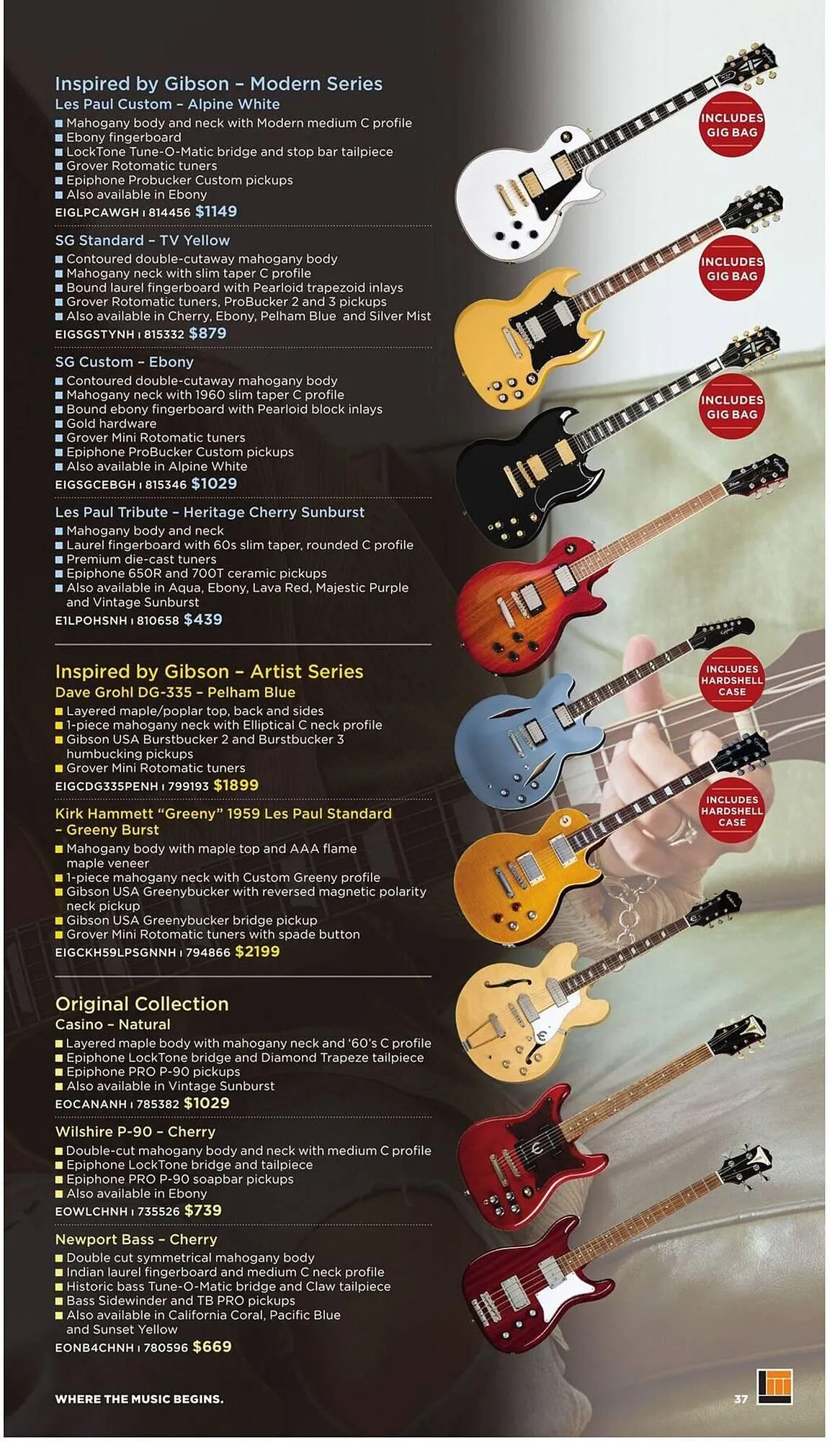 Long & McQuade flyer from November 5 to July 31 2026 - flyer page 37