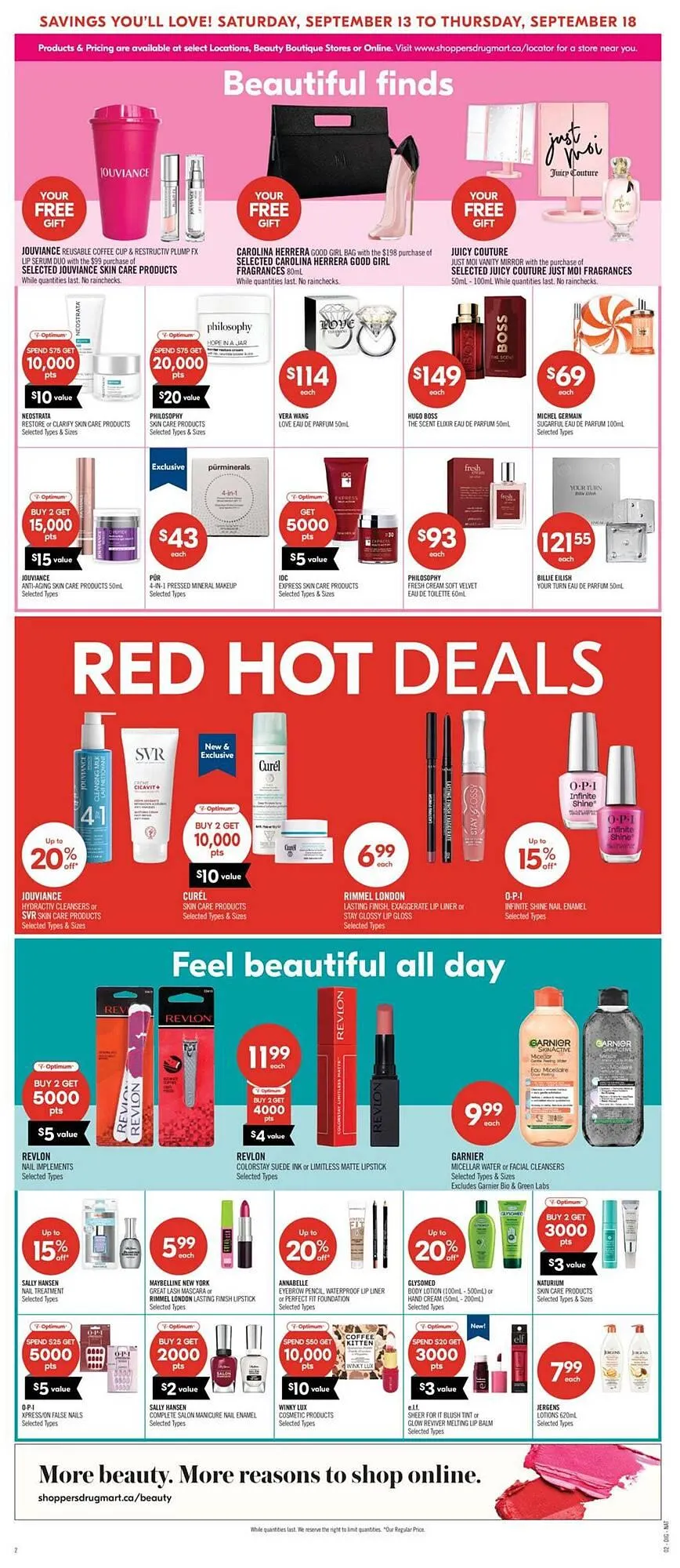 Shoppers Drug Mart flyer from September 13 to September 19 2025 - flyer page 11