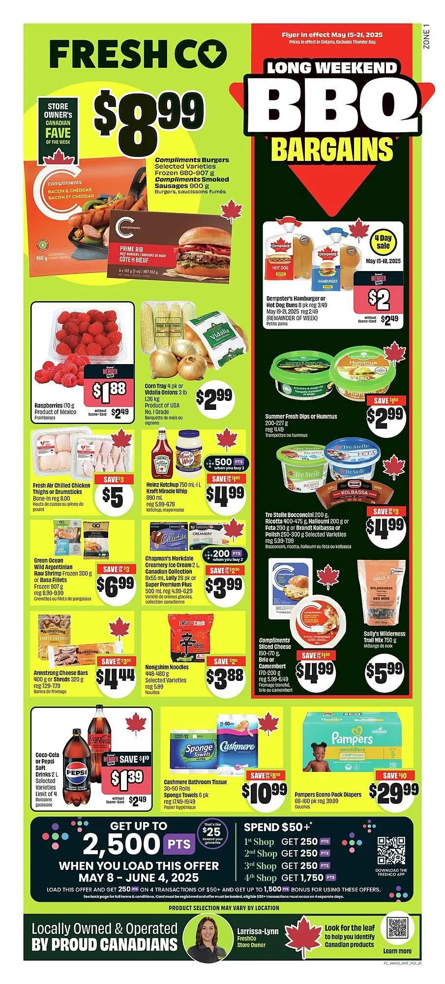 FreshCo flyer from May 15 to May 29 2025 - flyer page 1