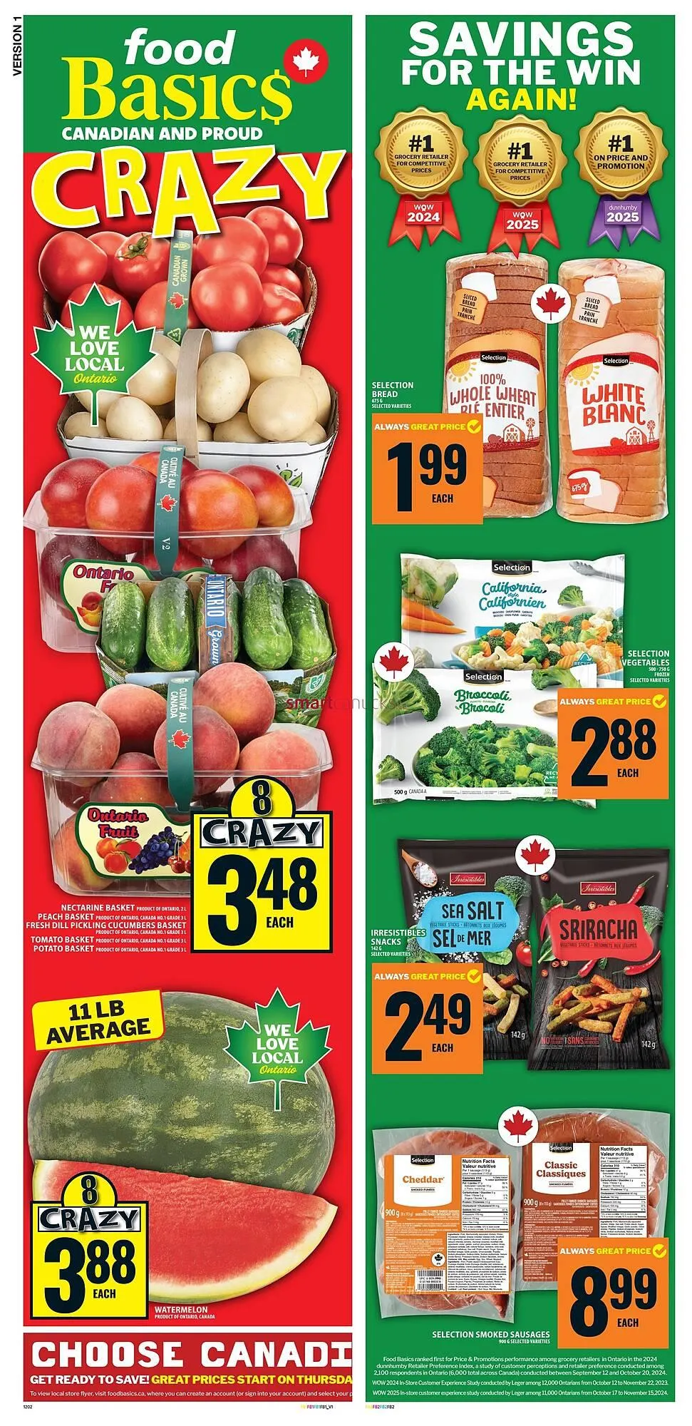 Food Basics flyer from August 7 to August 13 2025 - flyer page 2