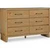Sherbana Dresser - Light Brown