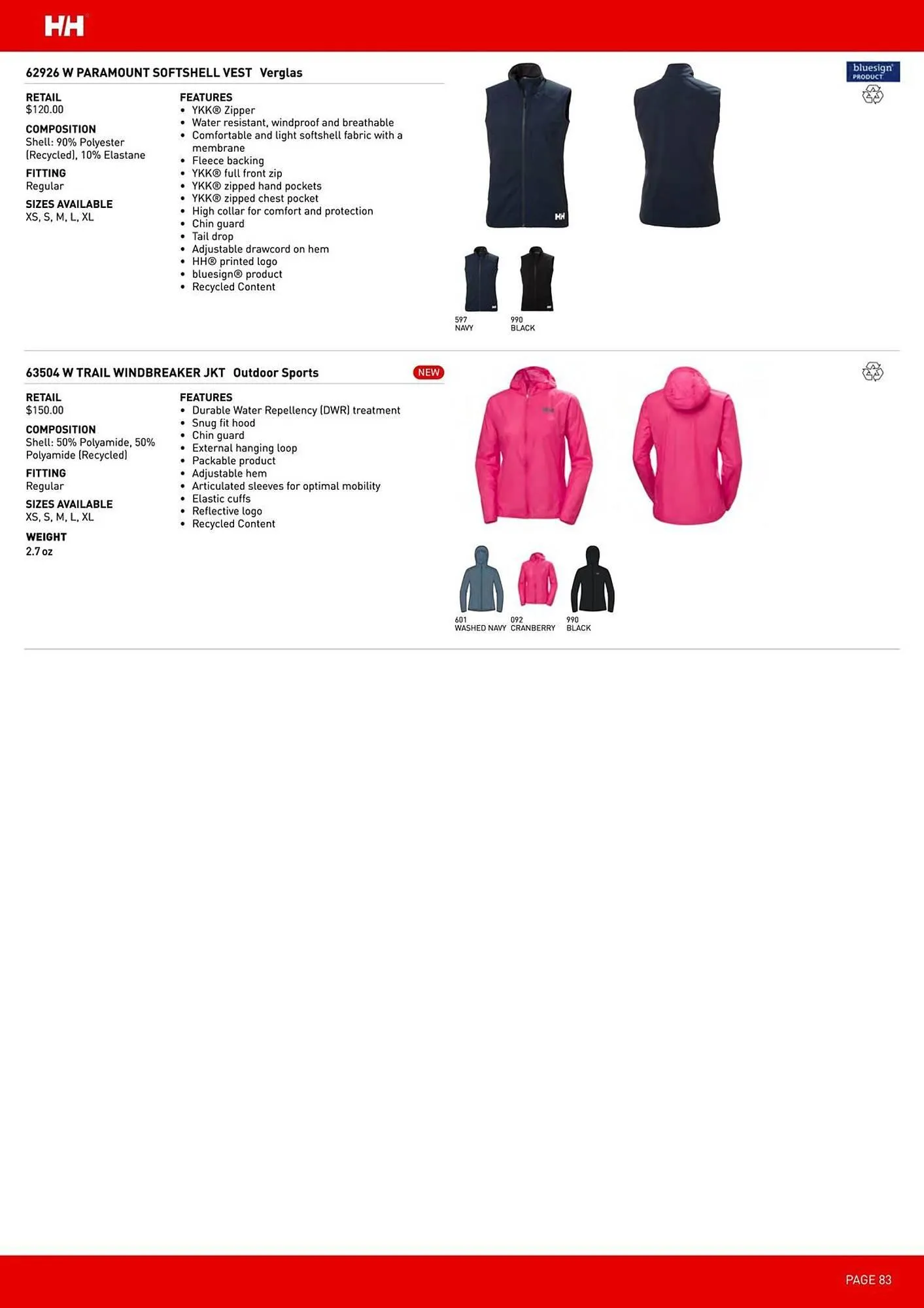 Helly Hansen flyer from March 12 to May 31 2026 - flyer page 83